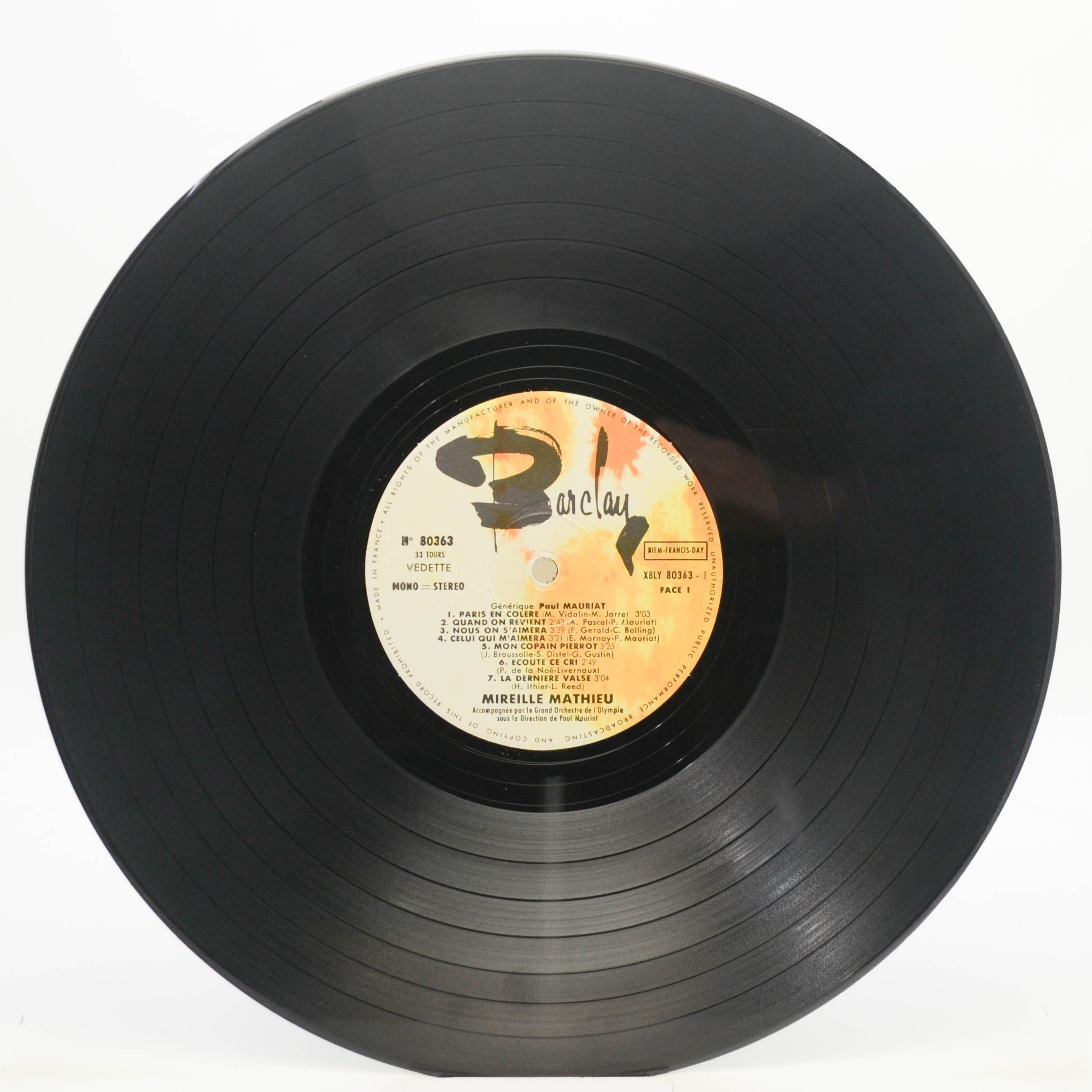 Mireille Mathieu — En Direct De L'Olympia, 1968