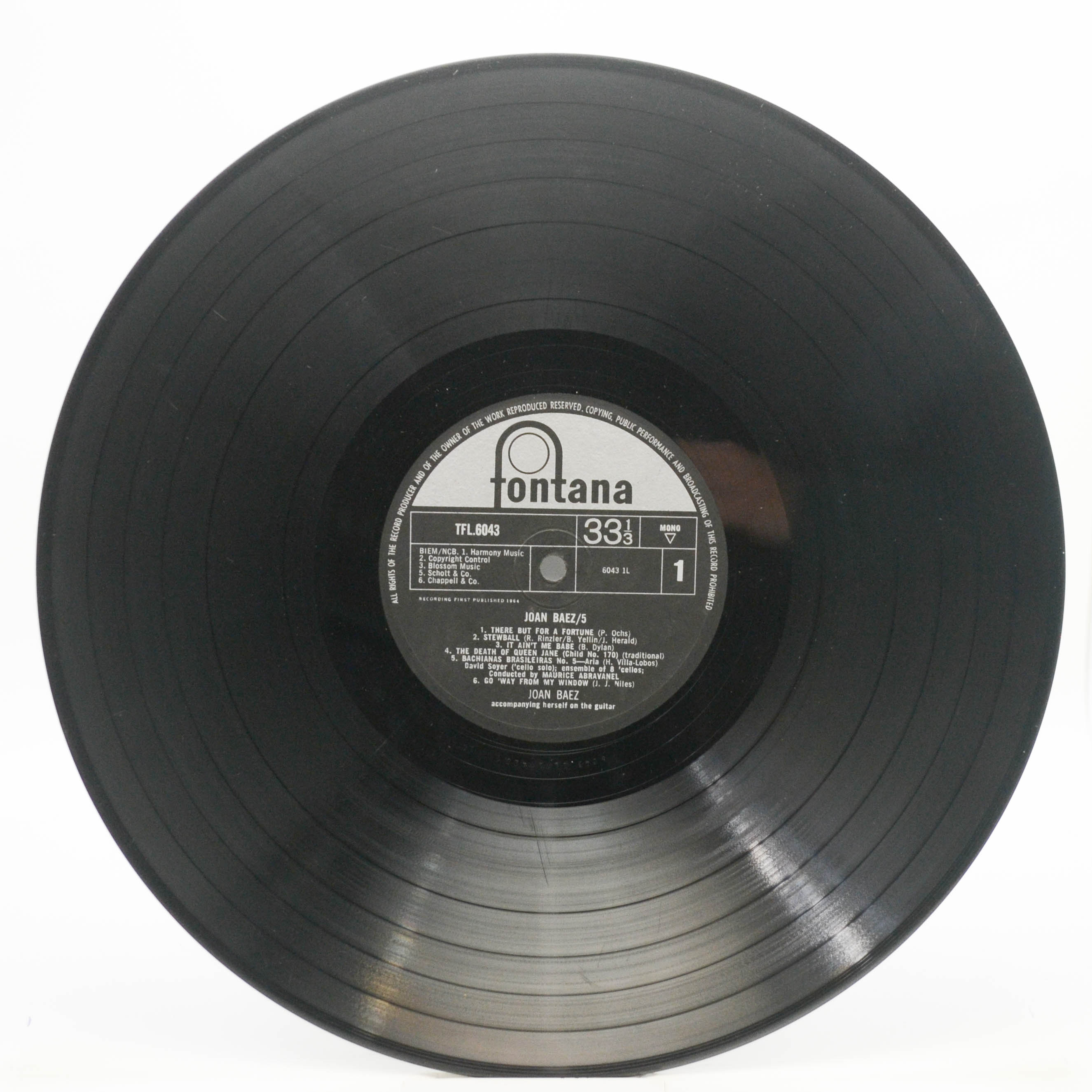 Joan Baez — 5 (UK), 1965