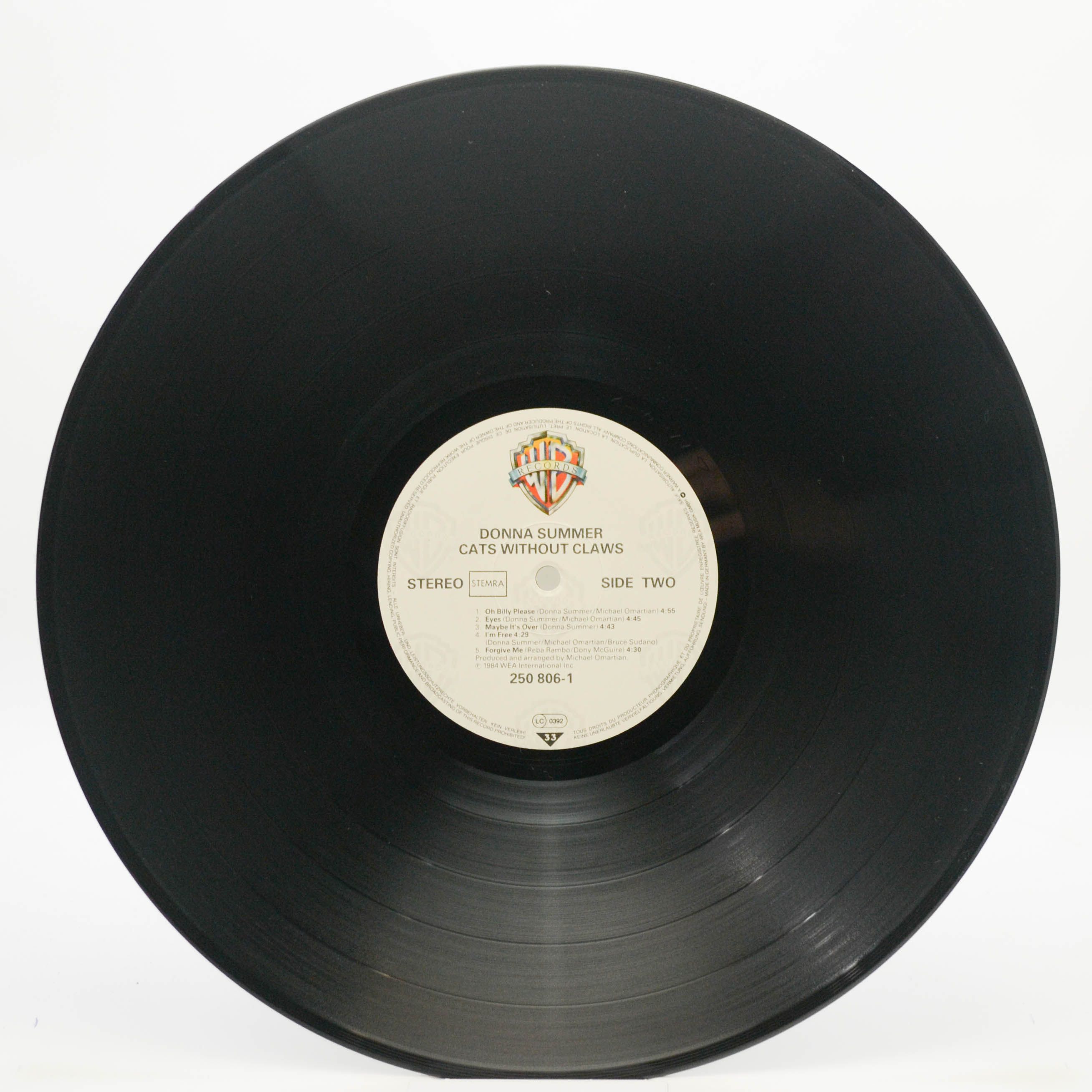 Donna Summer — Cats Without Claws, 1984