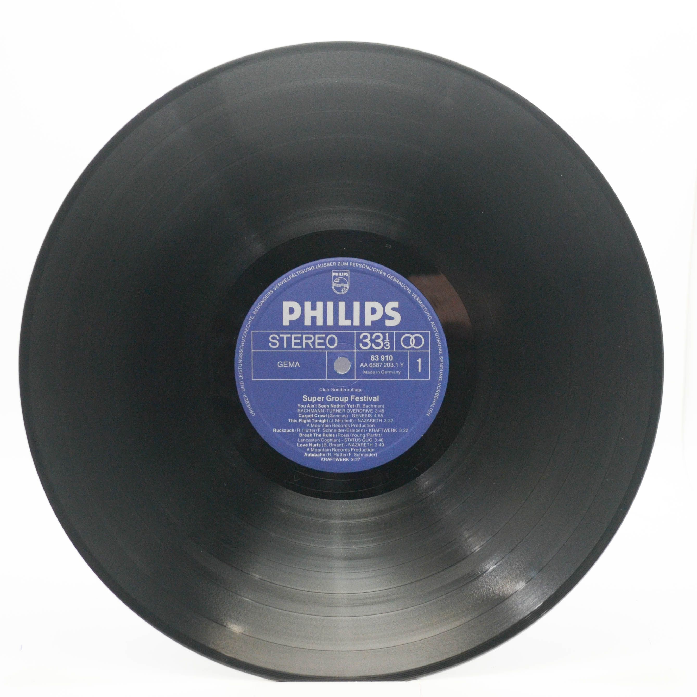 Various — Super Group Festival, 1975