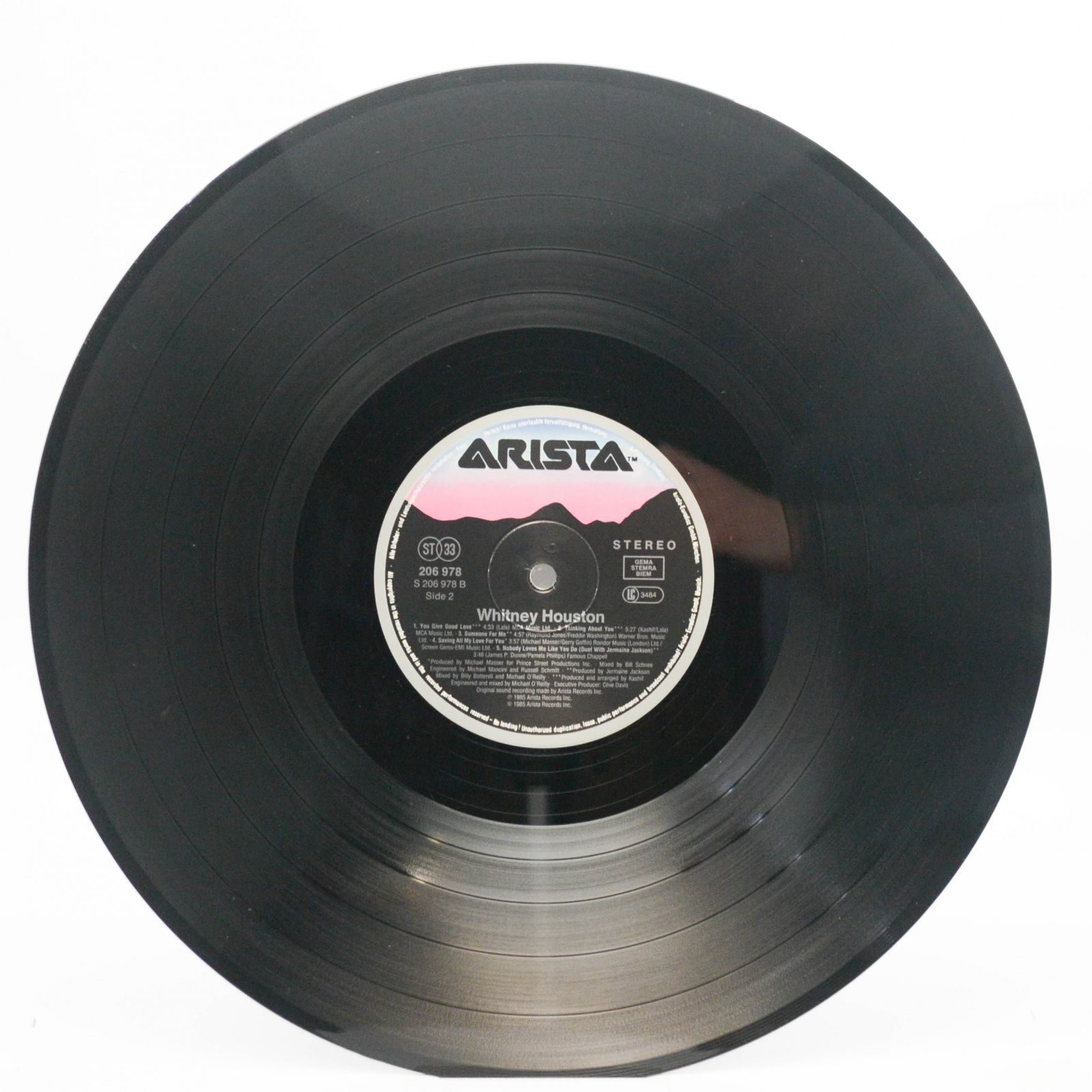 Whitney Houston — Whitney Houston, 1985