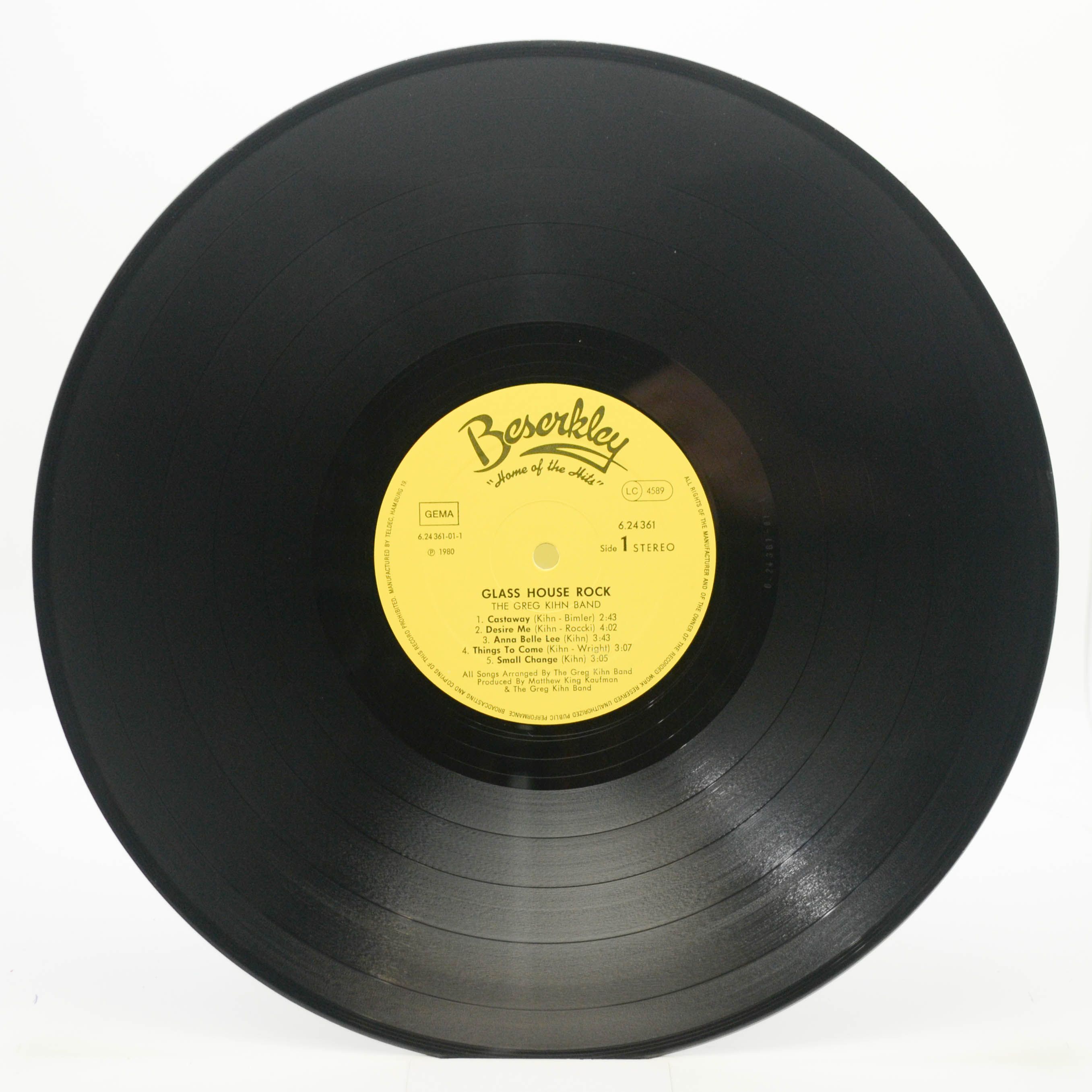 Greg Kihn Band — Glass House Rock, 1980