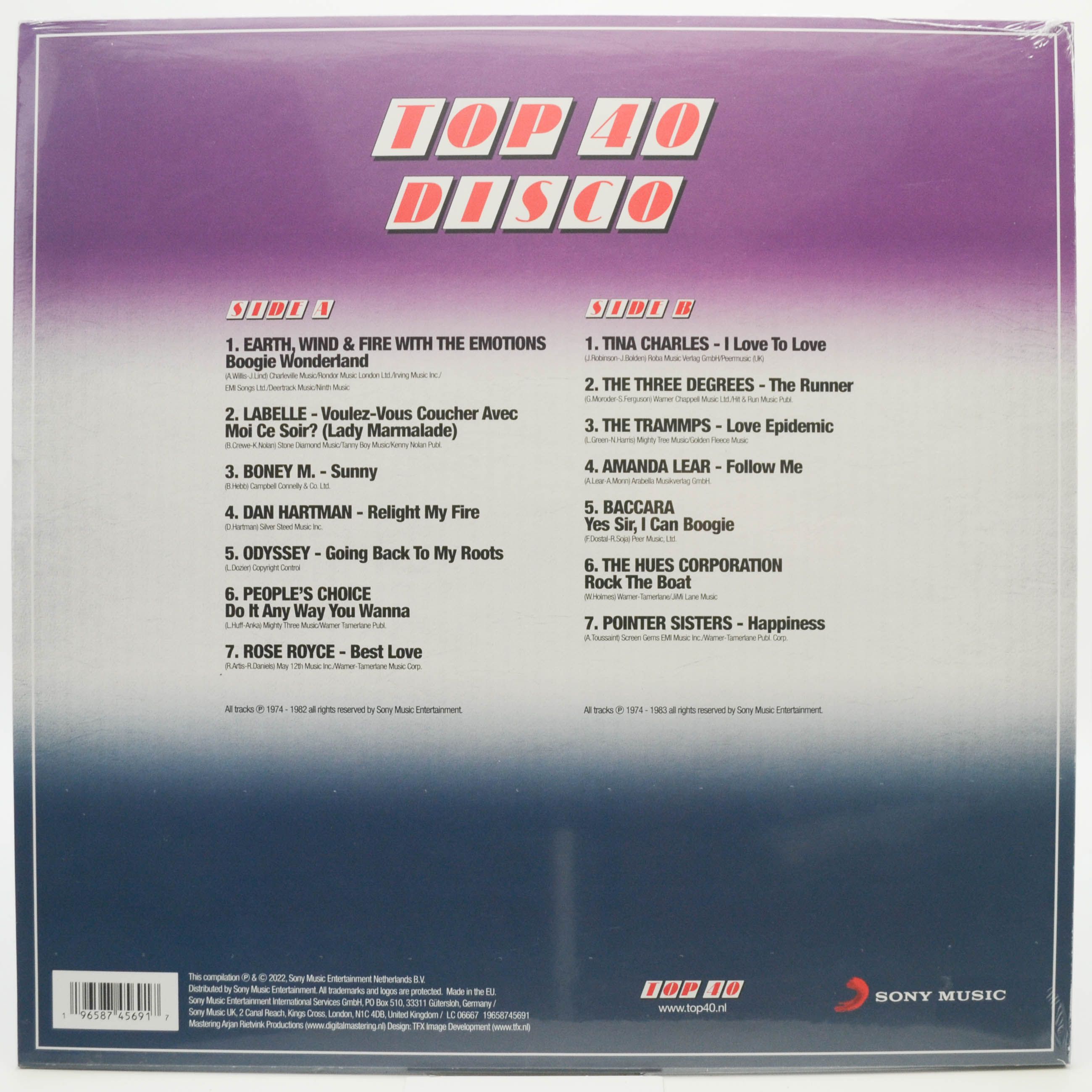 Various — Top 40 Disco, 2022