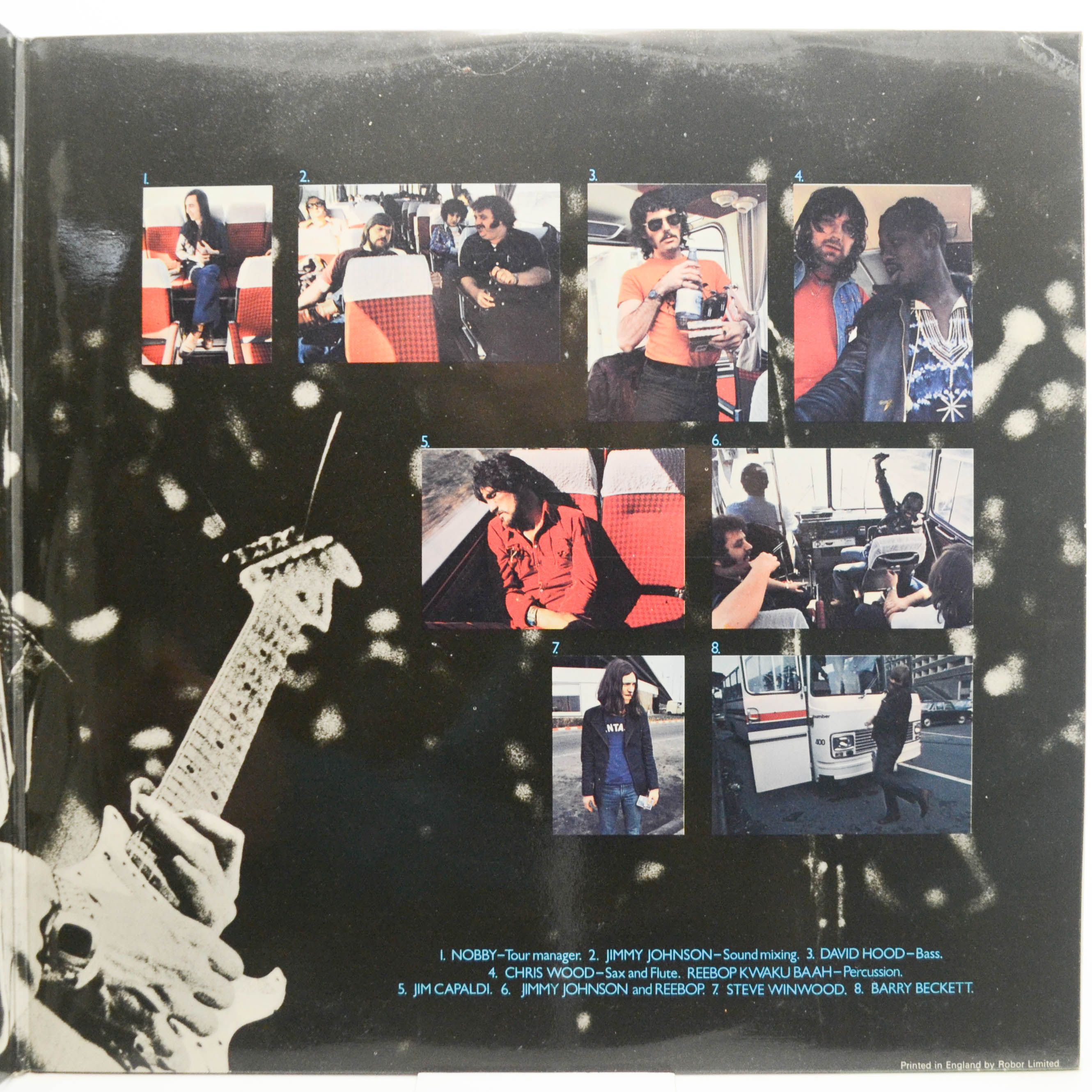 Traffic — On The Road (2LP, 1-st, UK), 1973