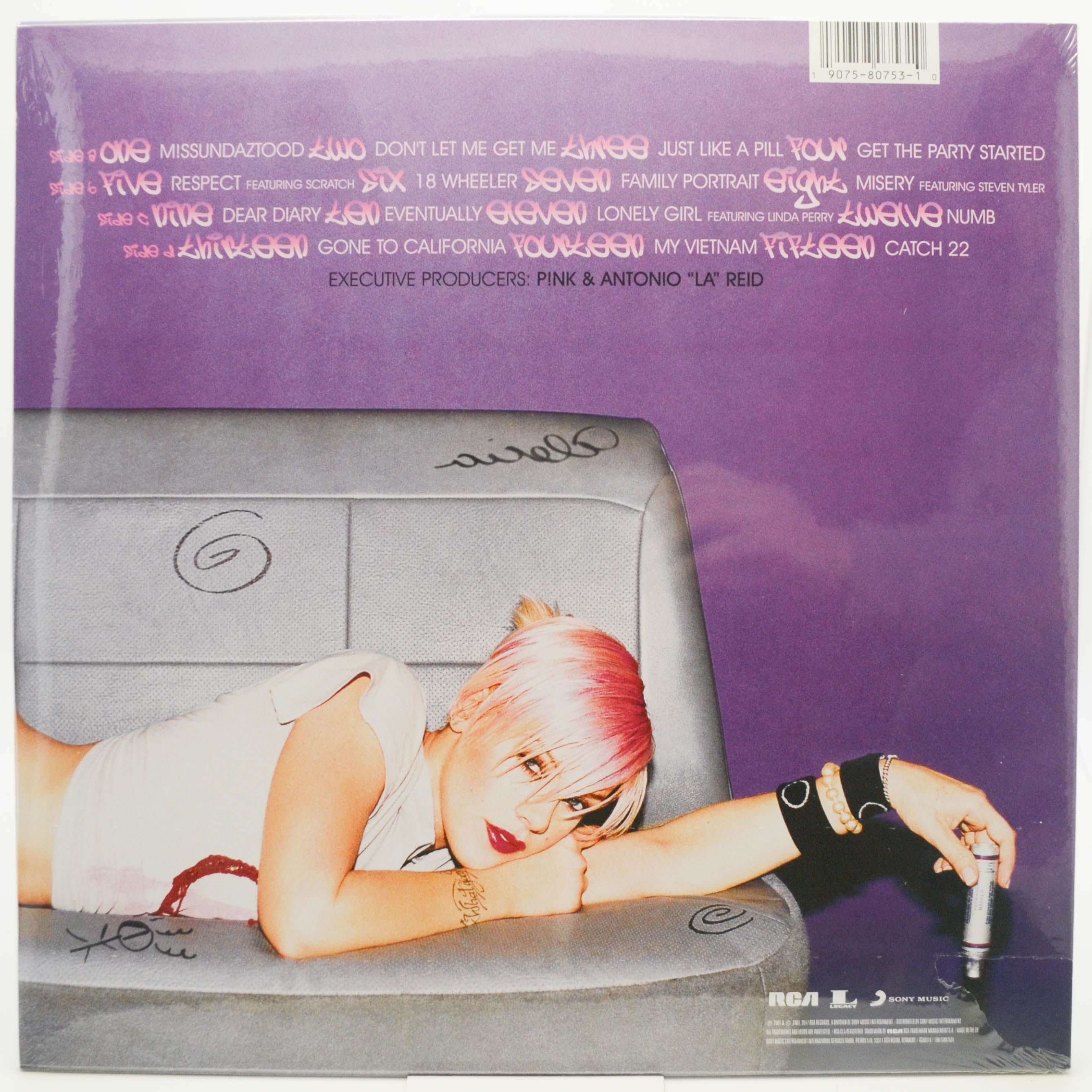 P!nk — m!ssundaztood (2LP), 2001