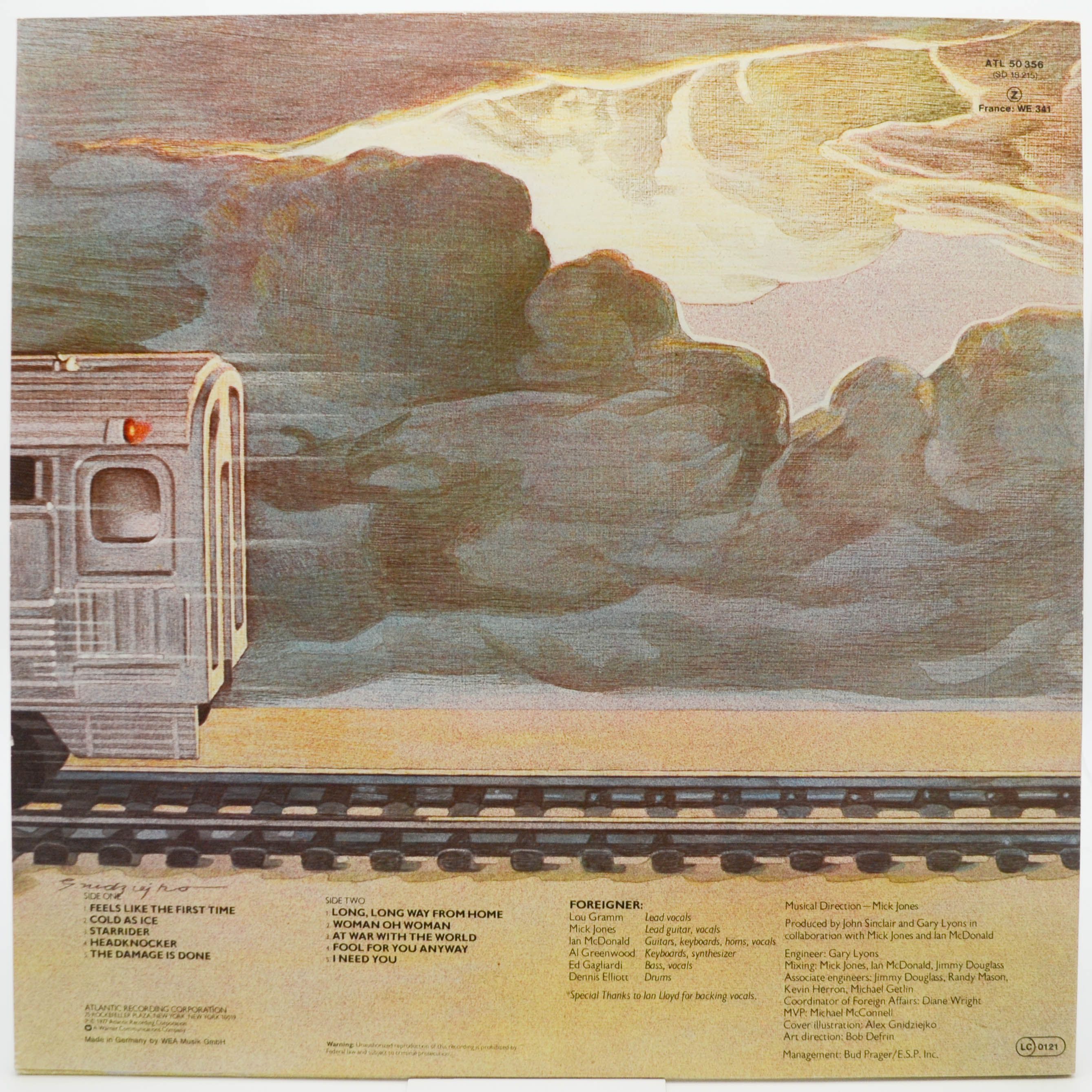 Foreigner — Foreigner, 1977