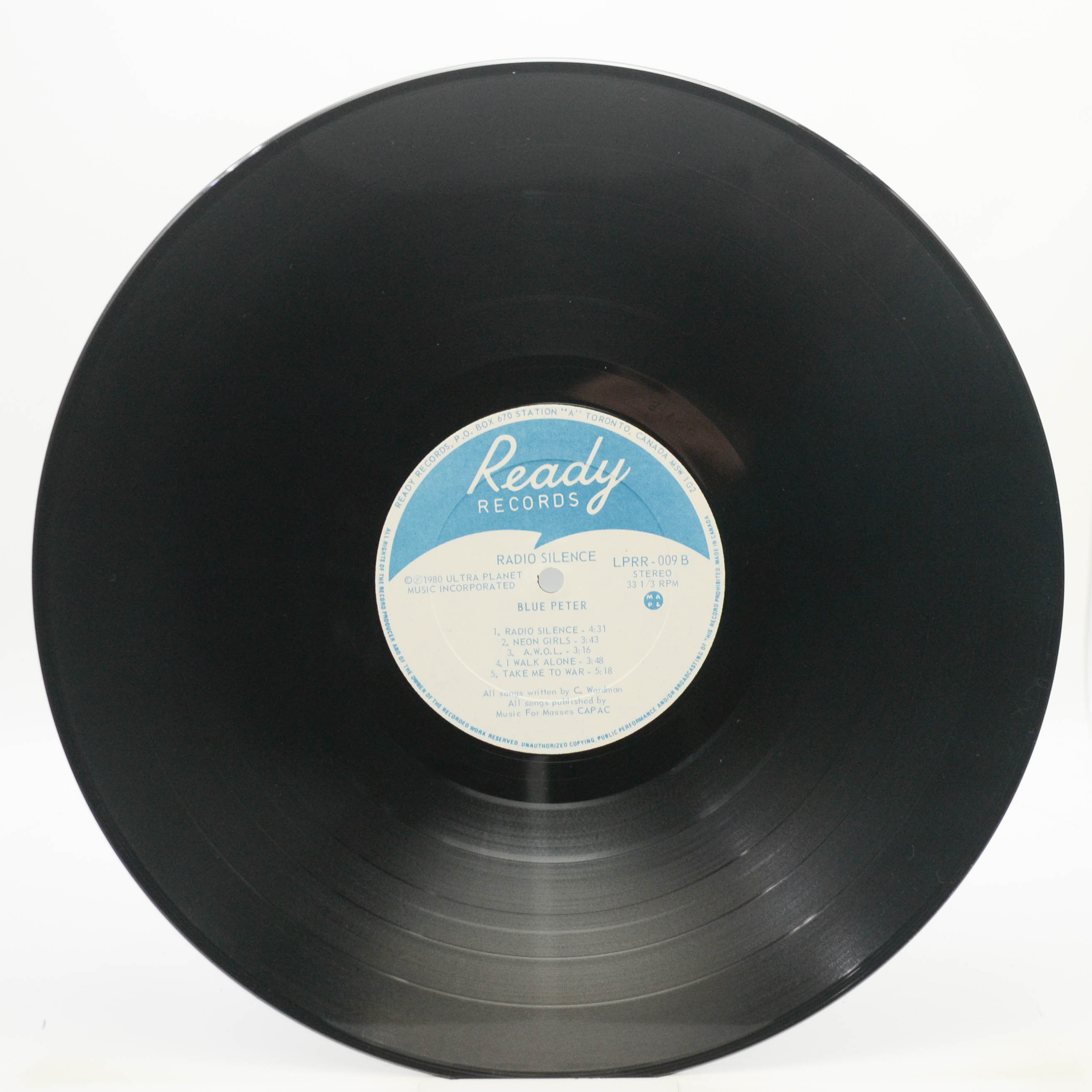 Blue Peter — Radio Silence (1-st, Canada), 1980