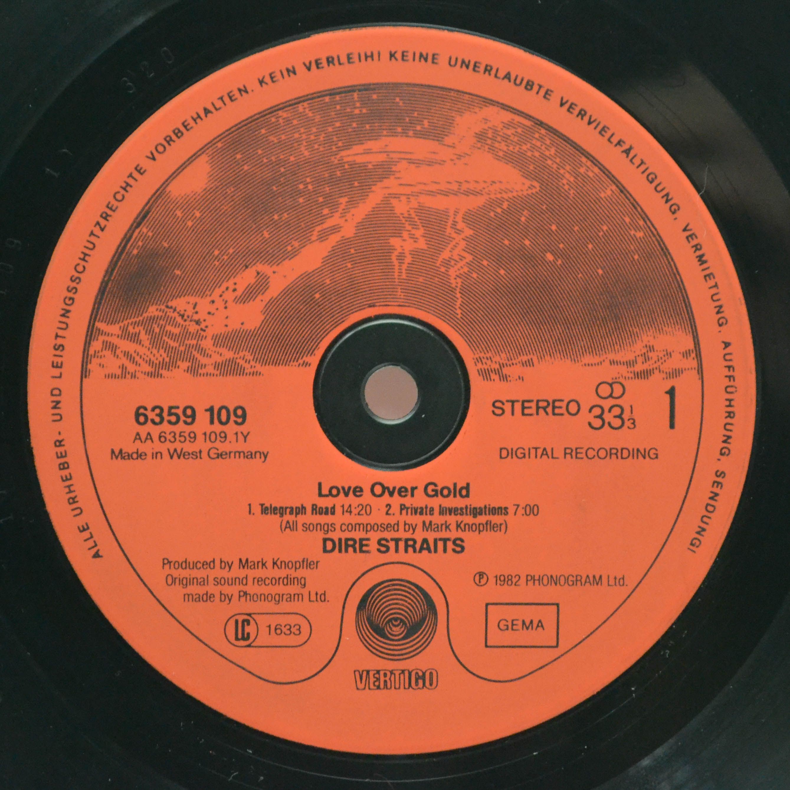 Dire Straits — Love Over Gold, 1982