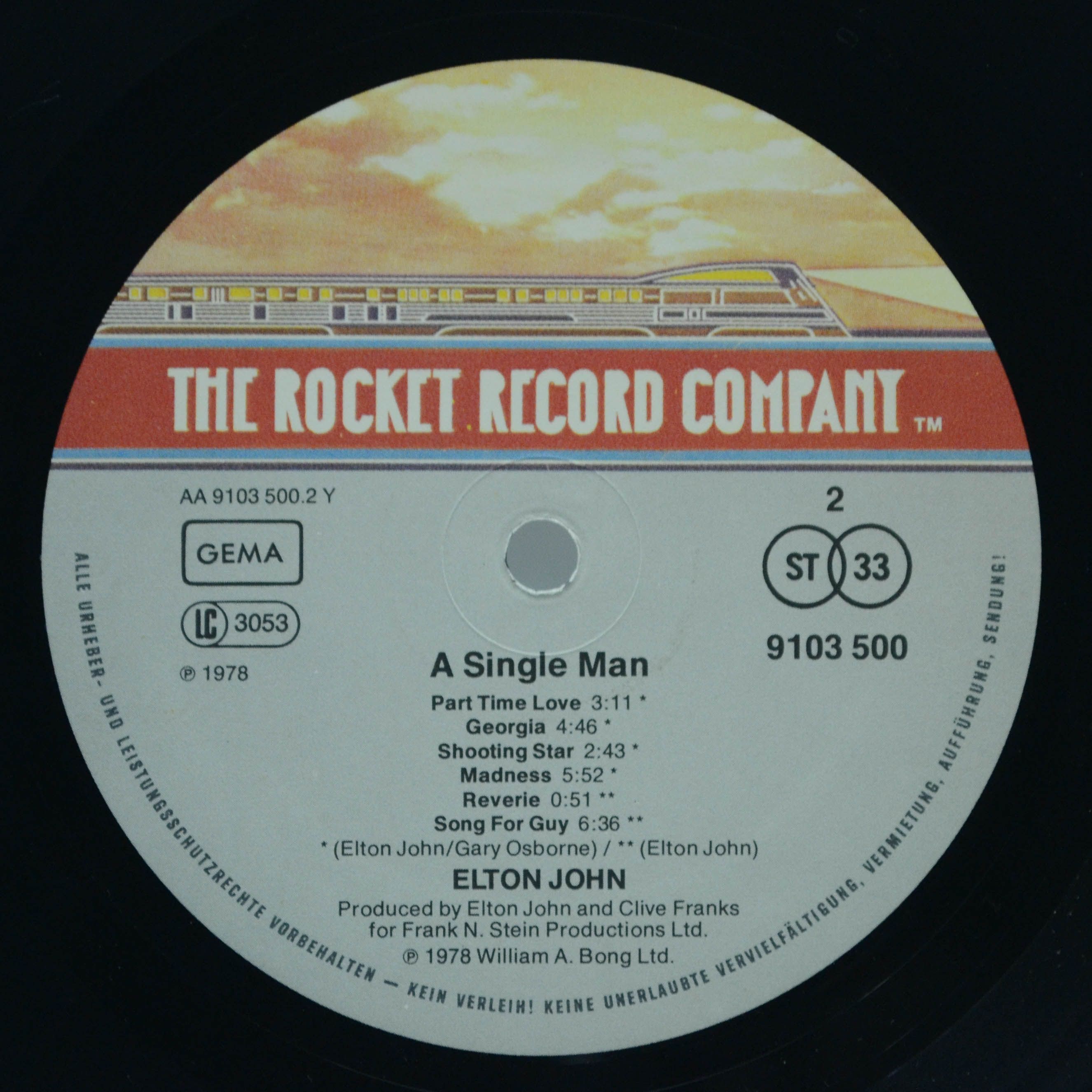 Elton John — A Single Man, 1978