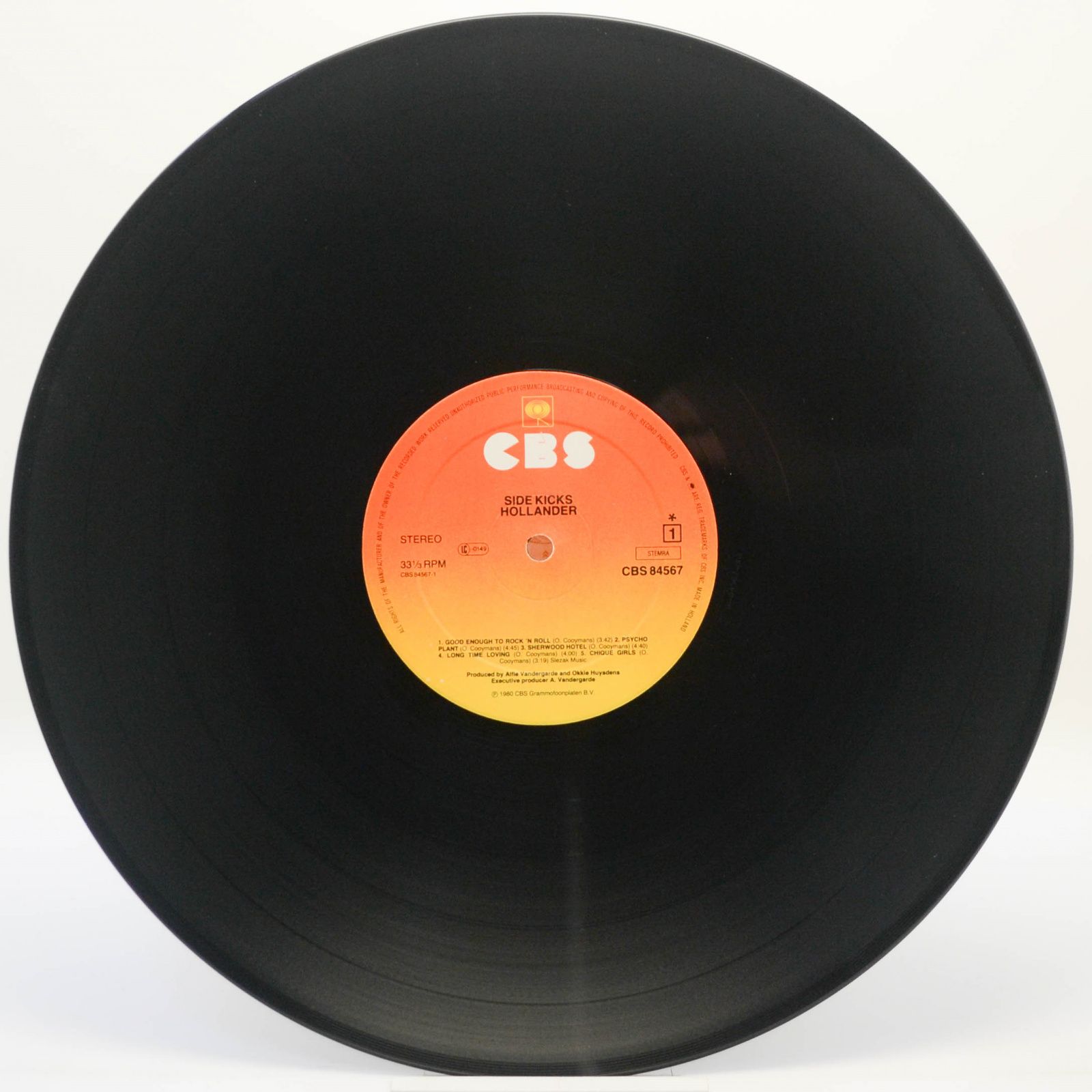 Hollander — Side Kicks, 1980