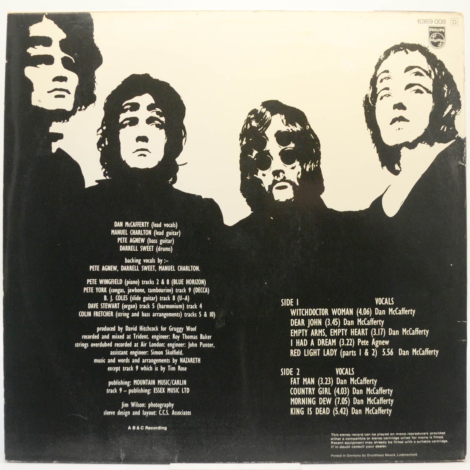 Nazareth — Nazareth, 1972