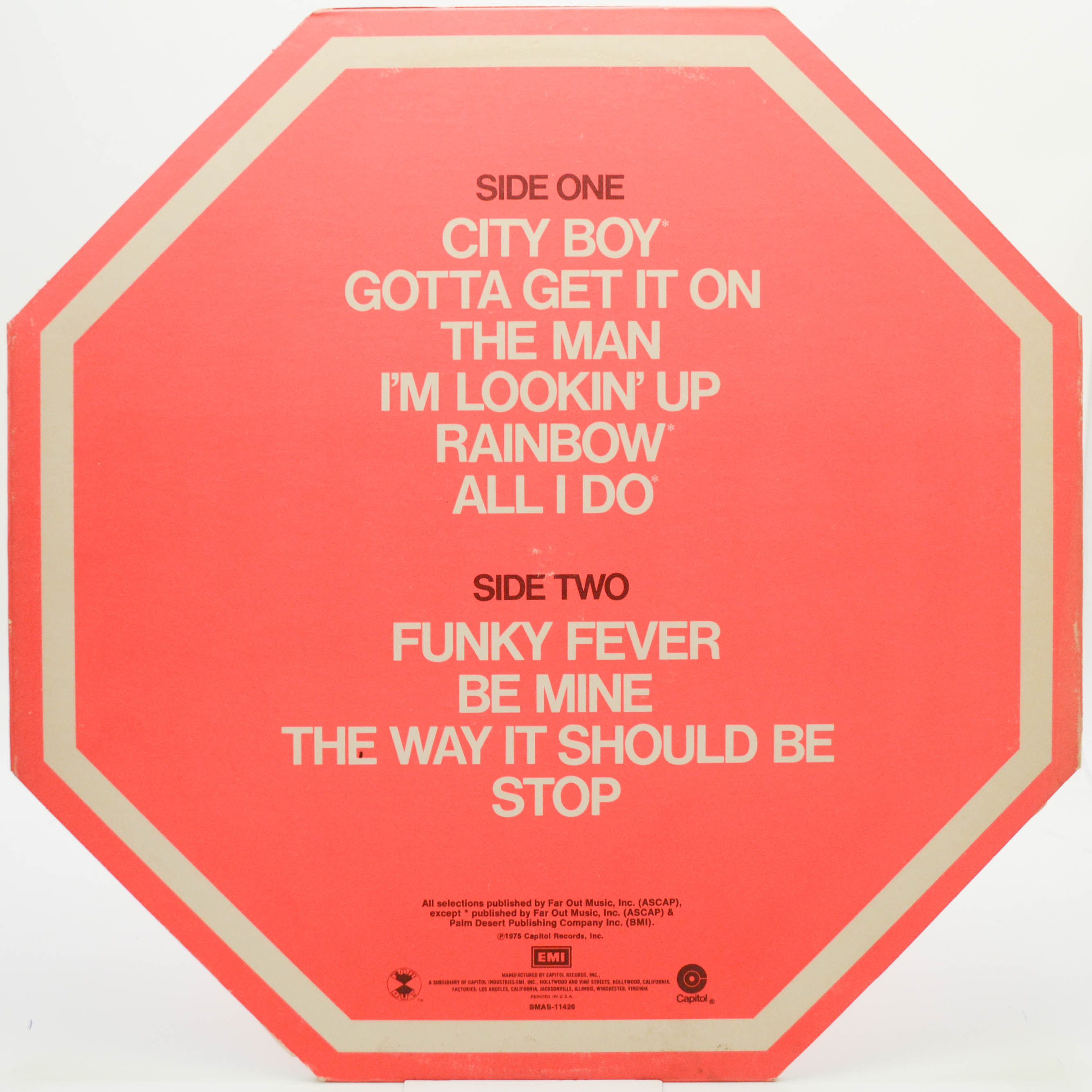 Eric Burdon Band — Stop (USA), 1975