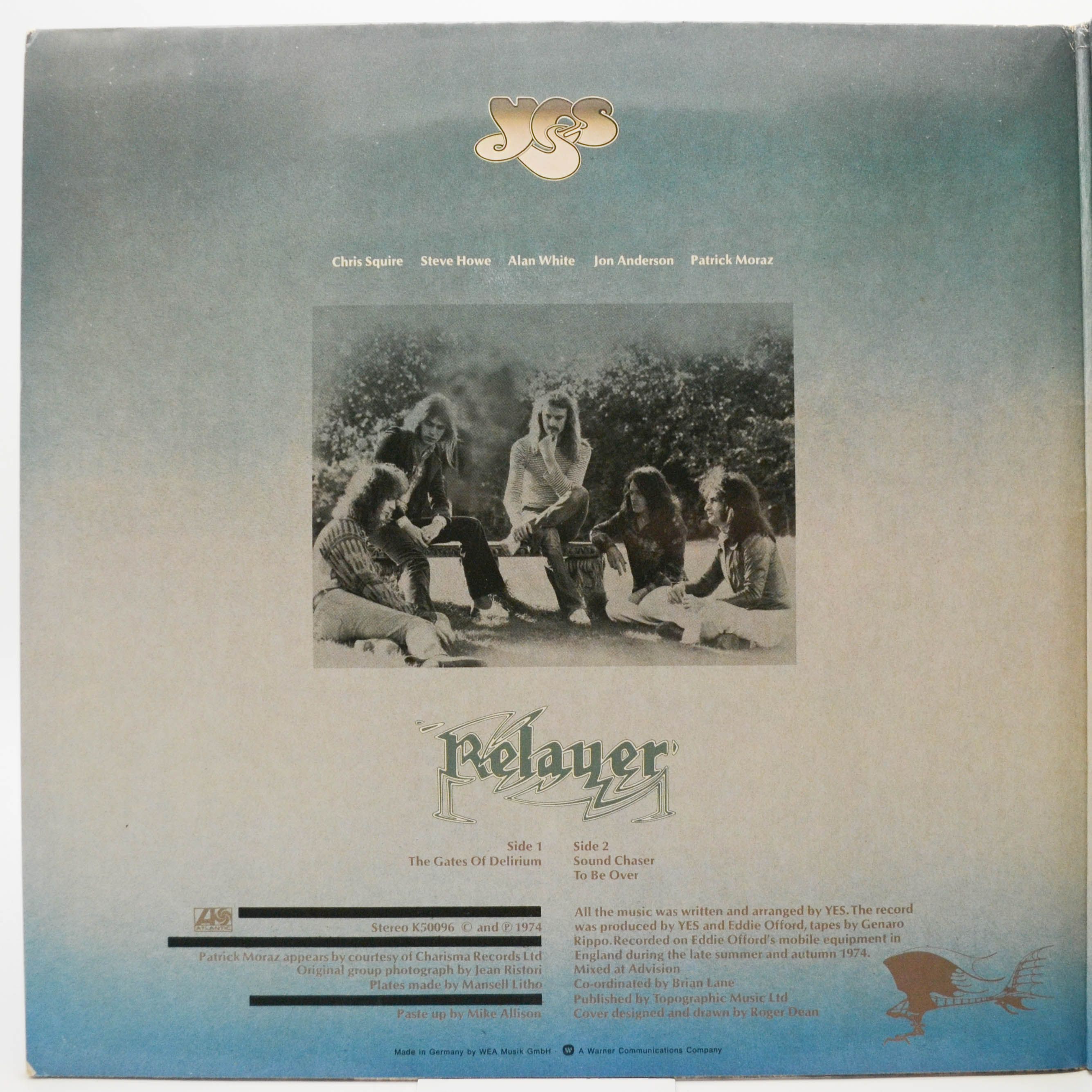 Yes — Relayer, 1974