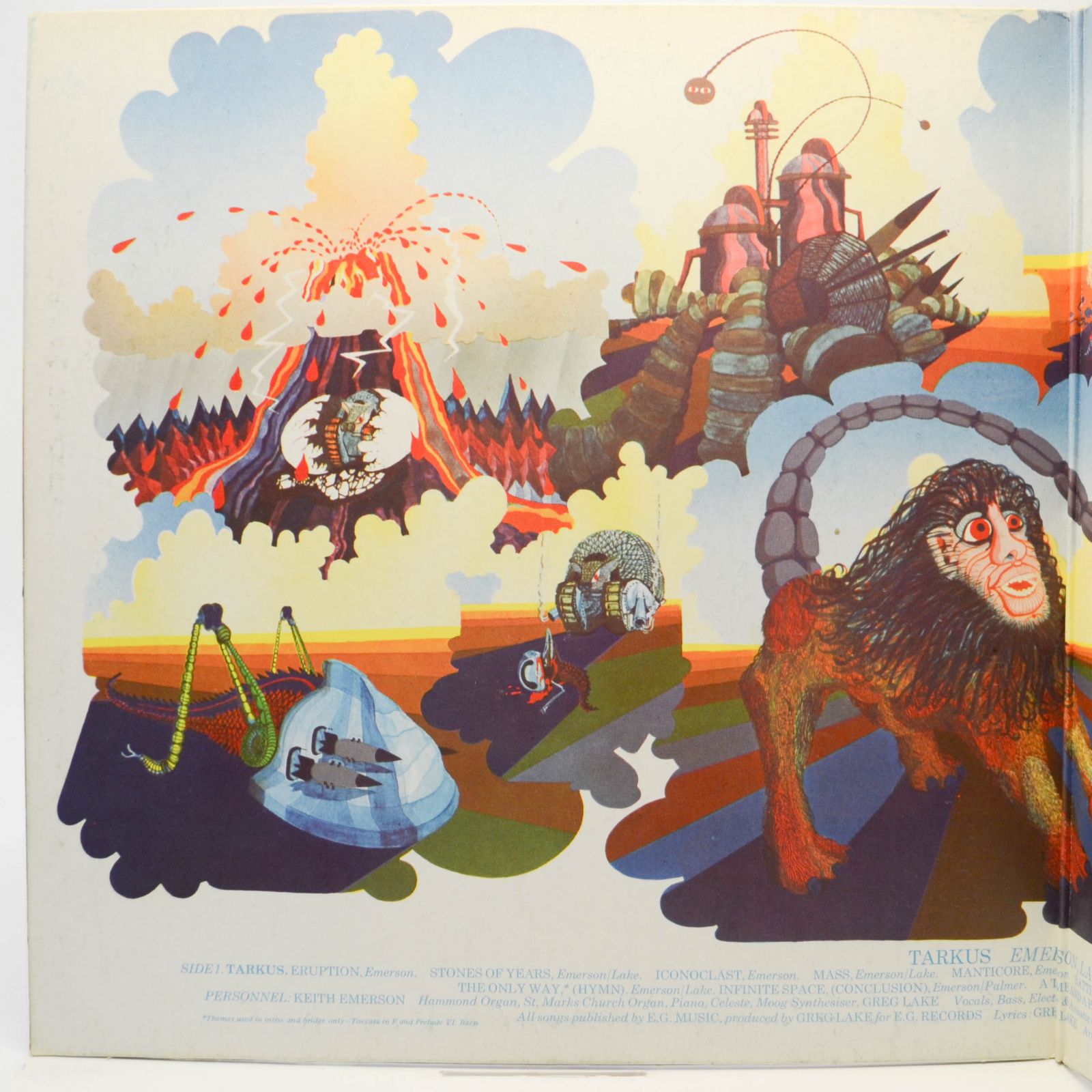 Emerson, Lake & Palmer — Tarkus, 1971