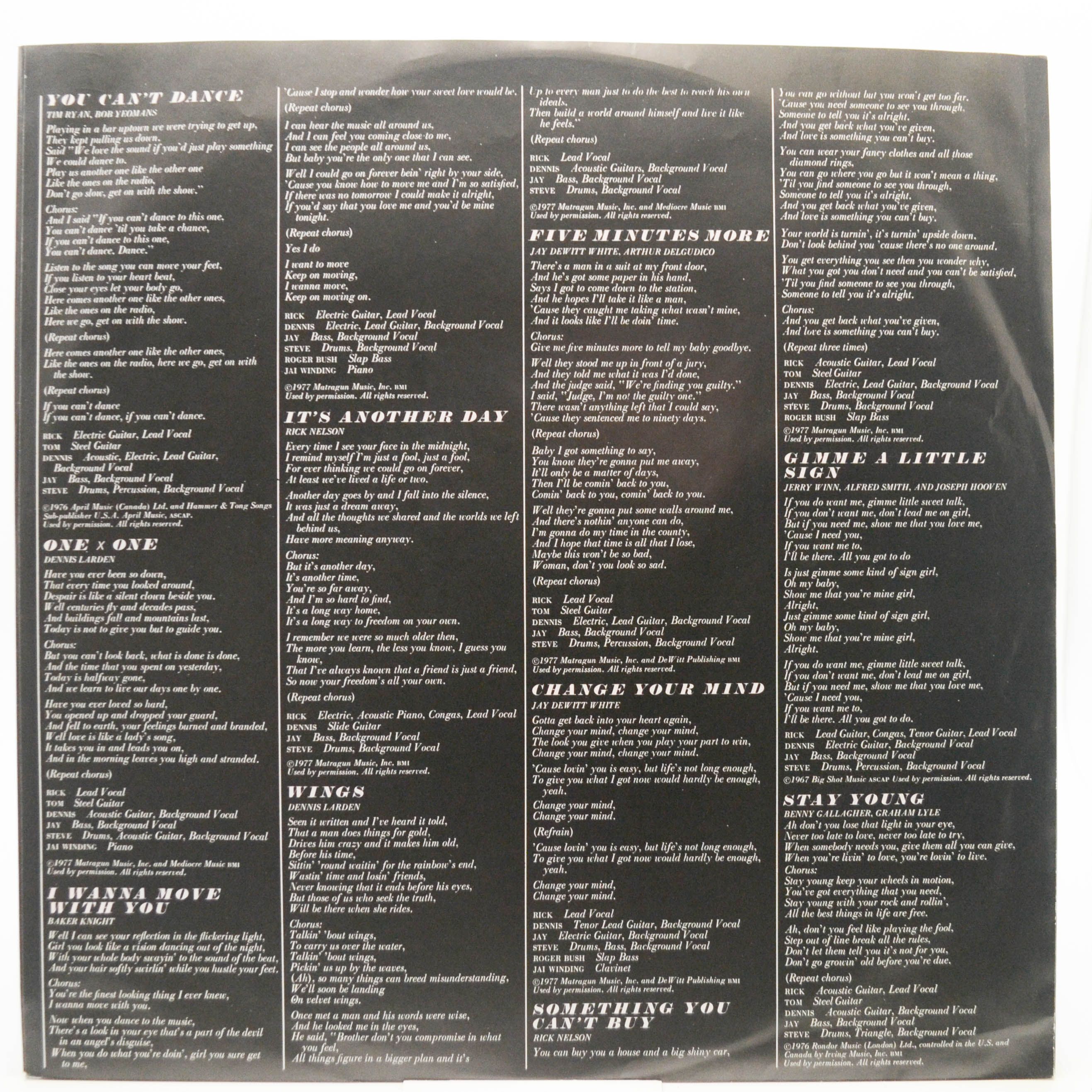 Rick Nelson — Intakes, 1977