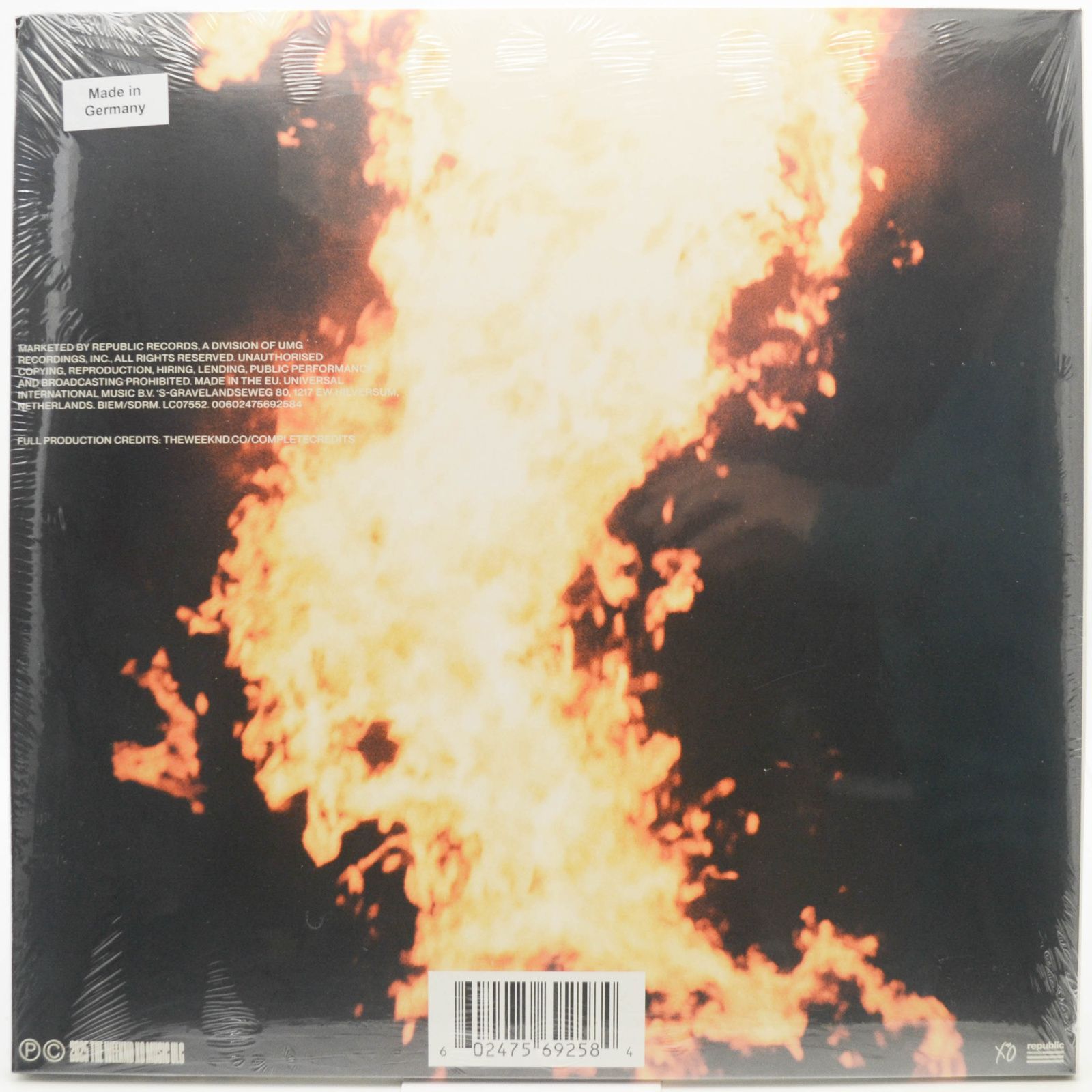 Weeknd — Hurry Up Tomorrow (2LP), 2025