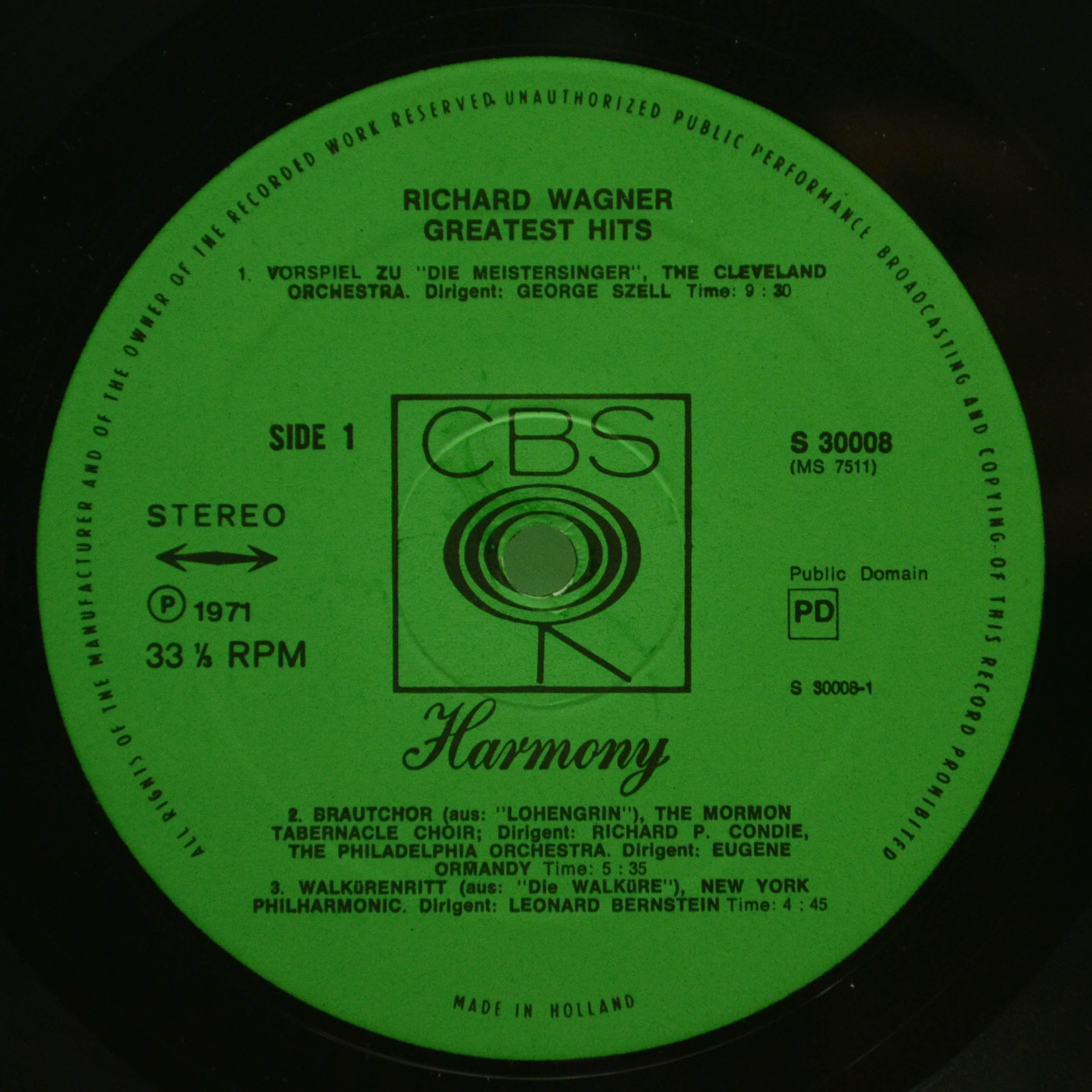 Wagner — Greatest Hits, 1971