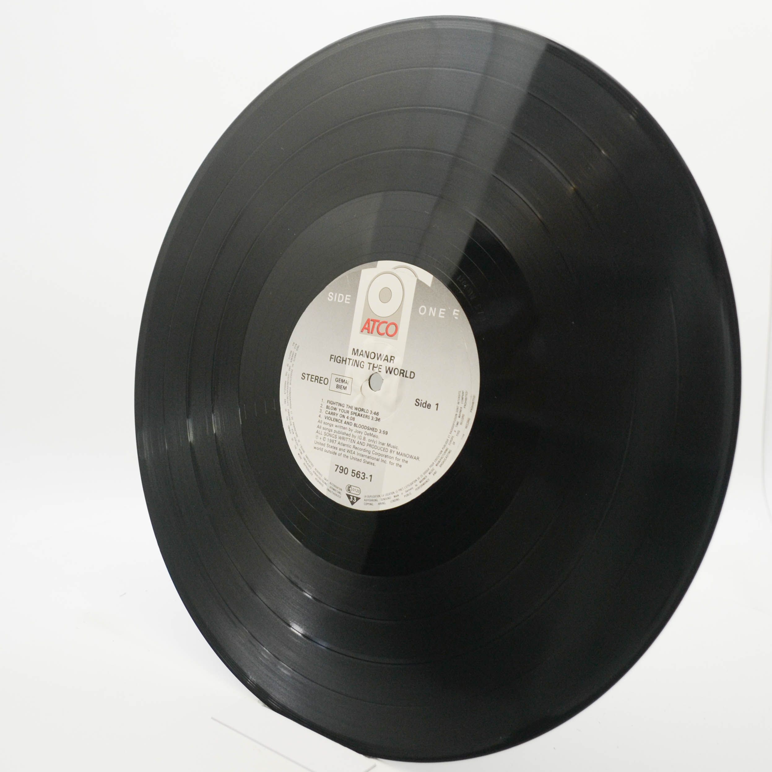 Manowar — Fighting The World, 1987