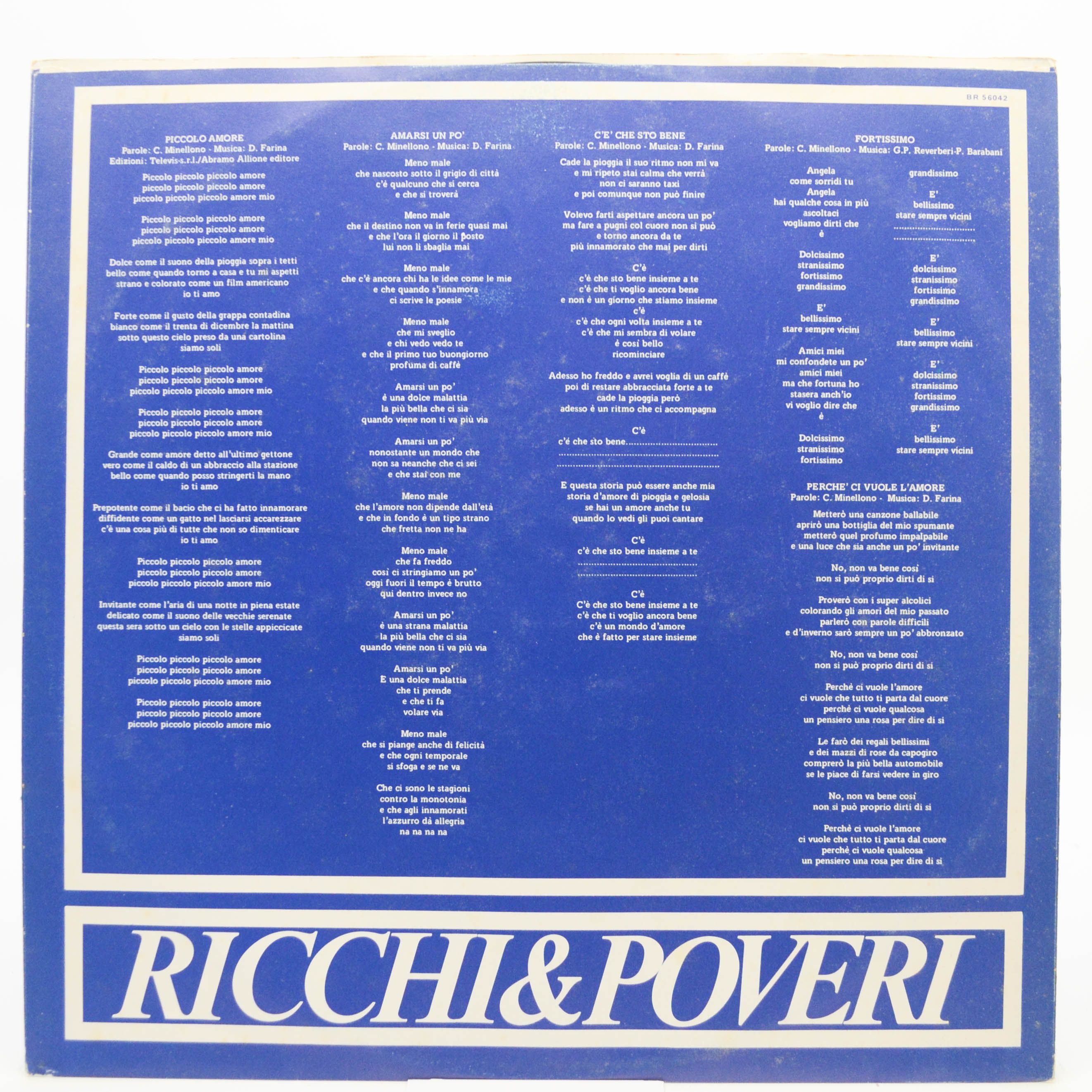 Ricchi & Poveri — Mamma Maria (Italy), 1982