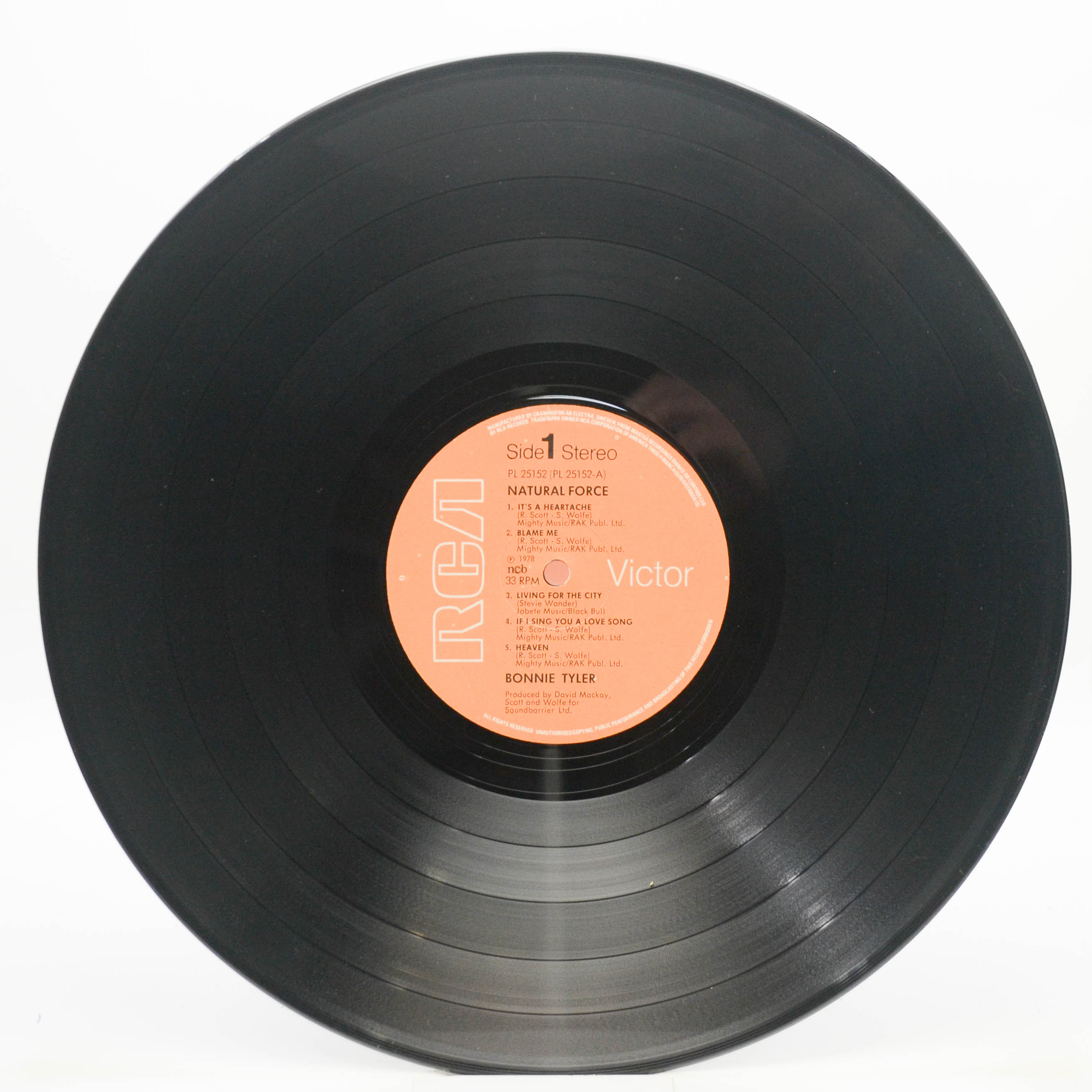 Bonnie Tyler — Natural Force, 1978