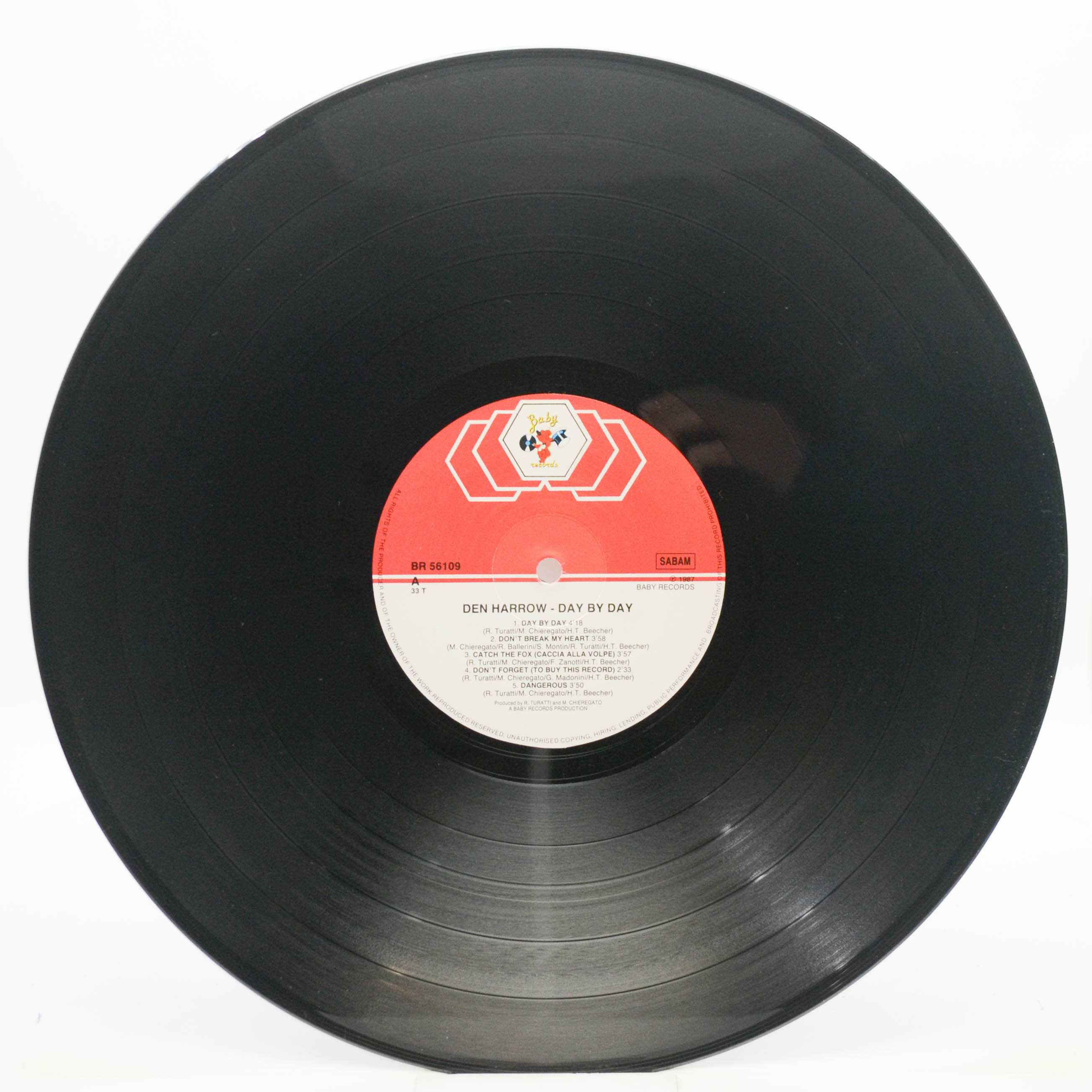 Den Harrow — Day By Day, 1987