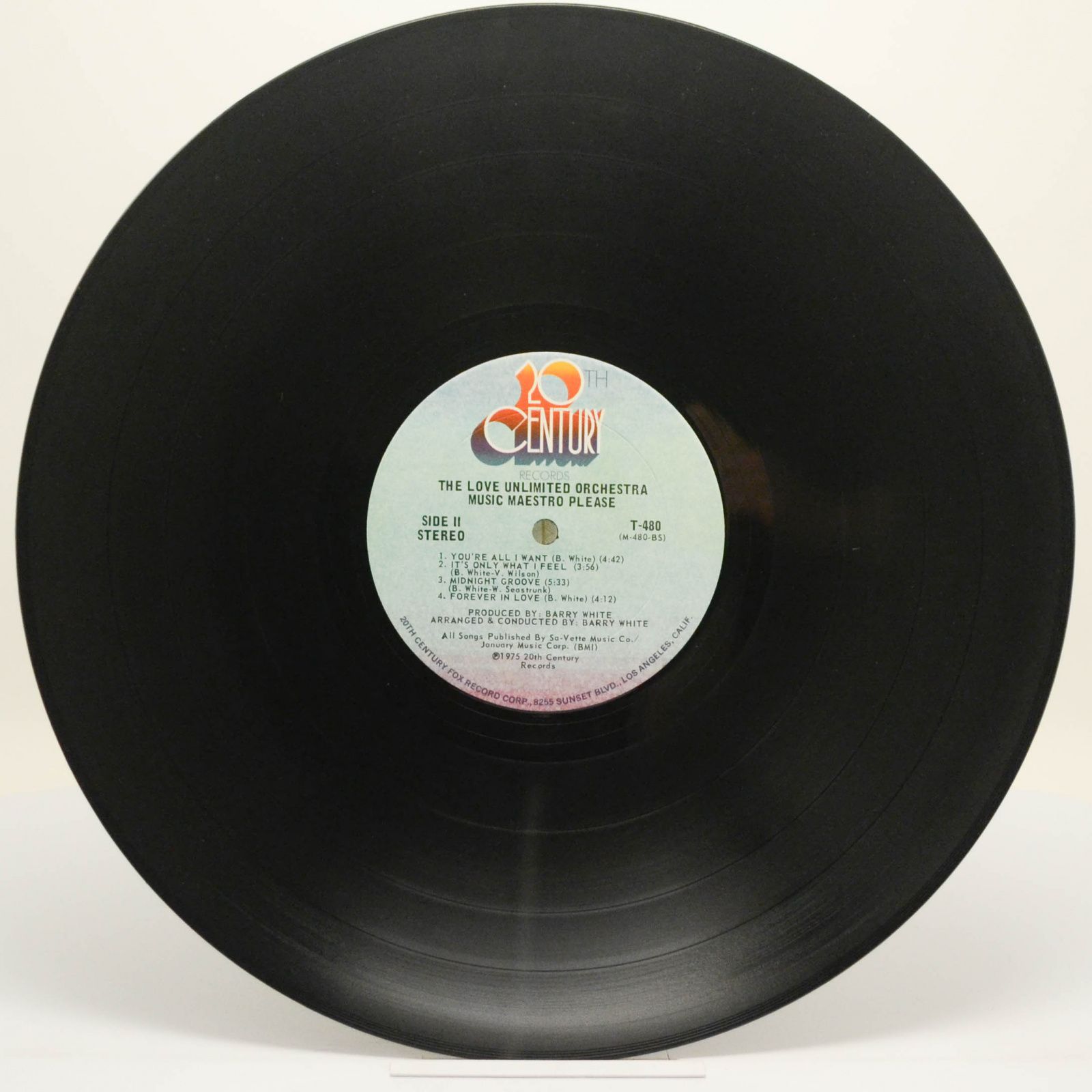 Love Unlimited Orchestra — Music Maestro Please, 1975