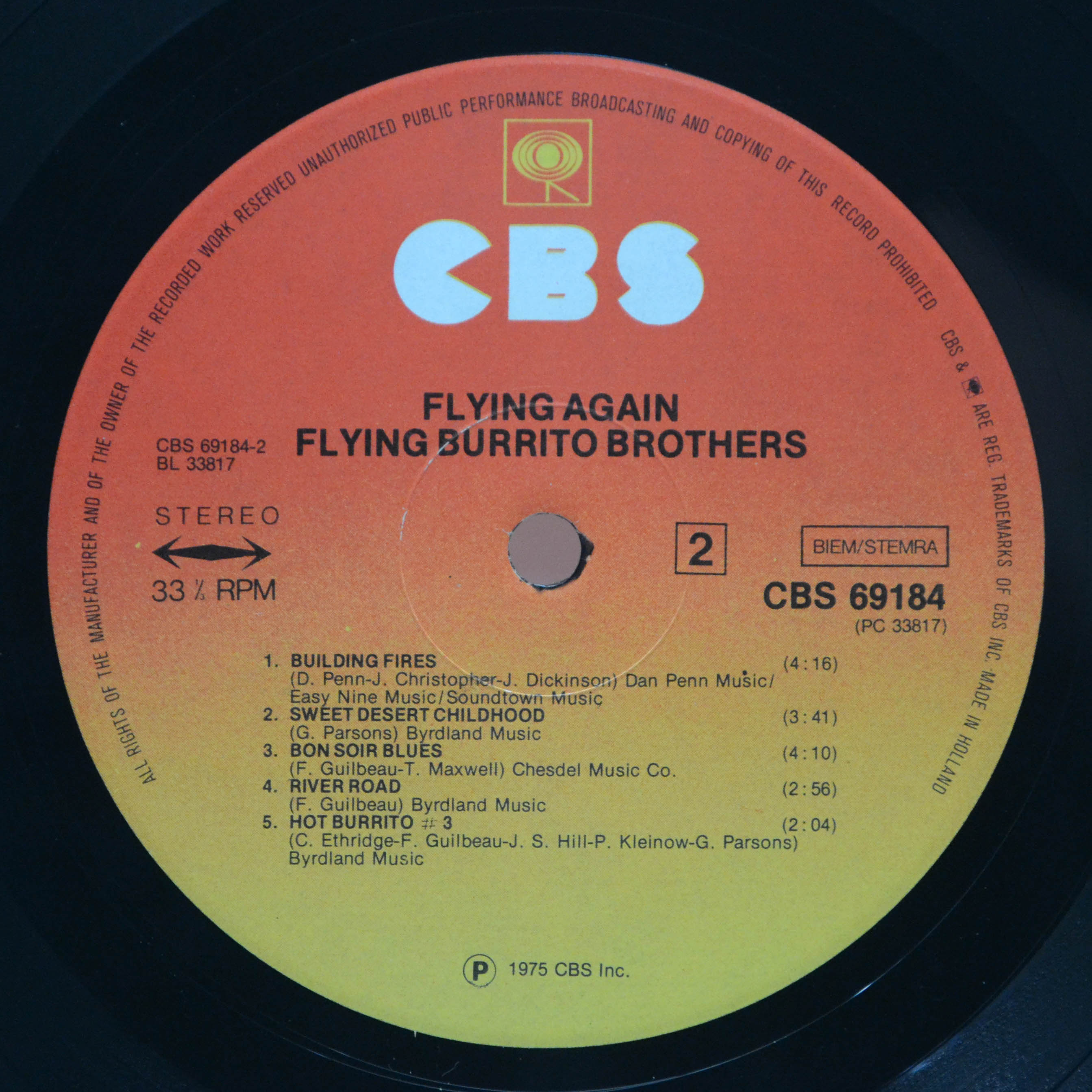 Flying Burrito Bros — Flying Again, 1975