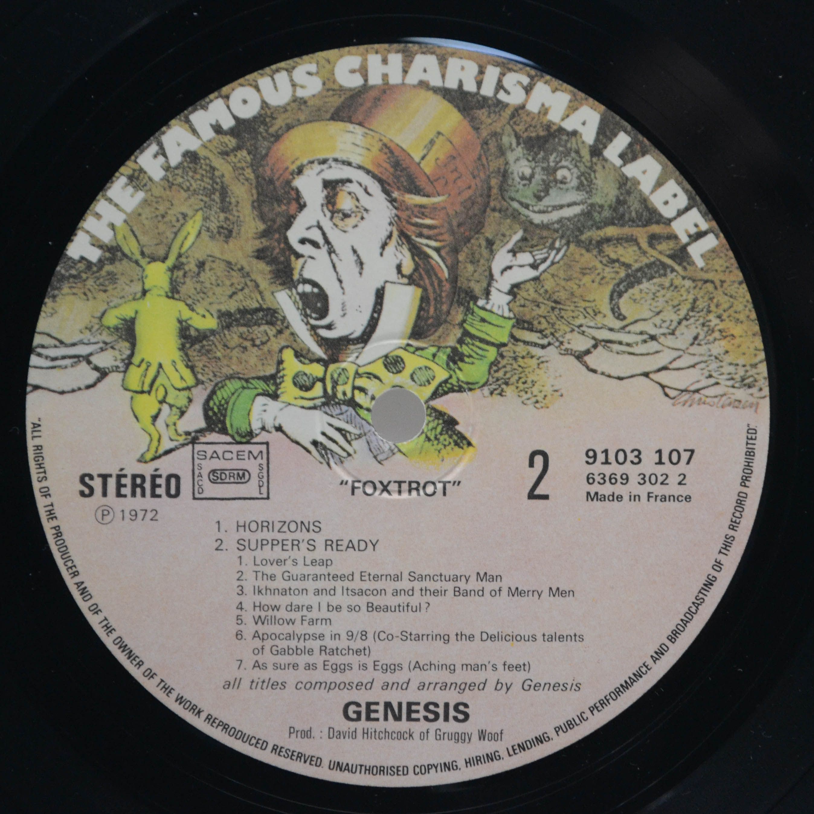 Genesis — Foxtrot, 1972