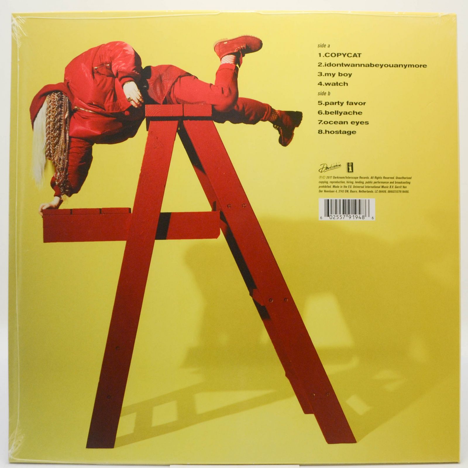 Billie Eilish — Dont Smile At Me, 2017