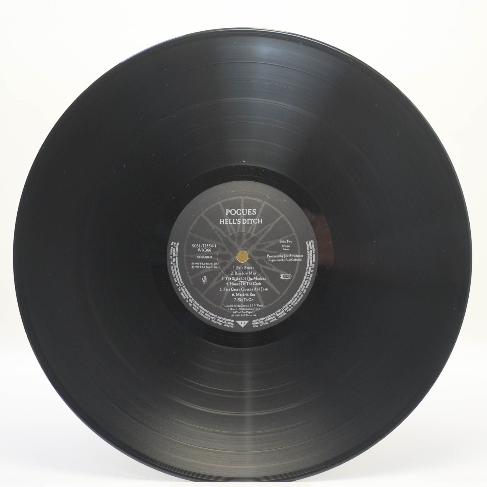 Pogues — Hell's Ditch, 1990