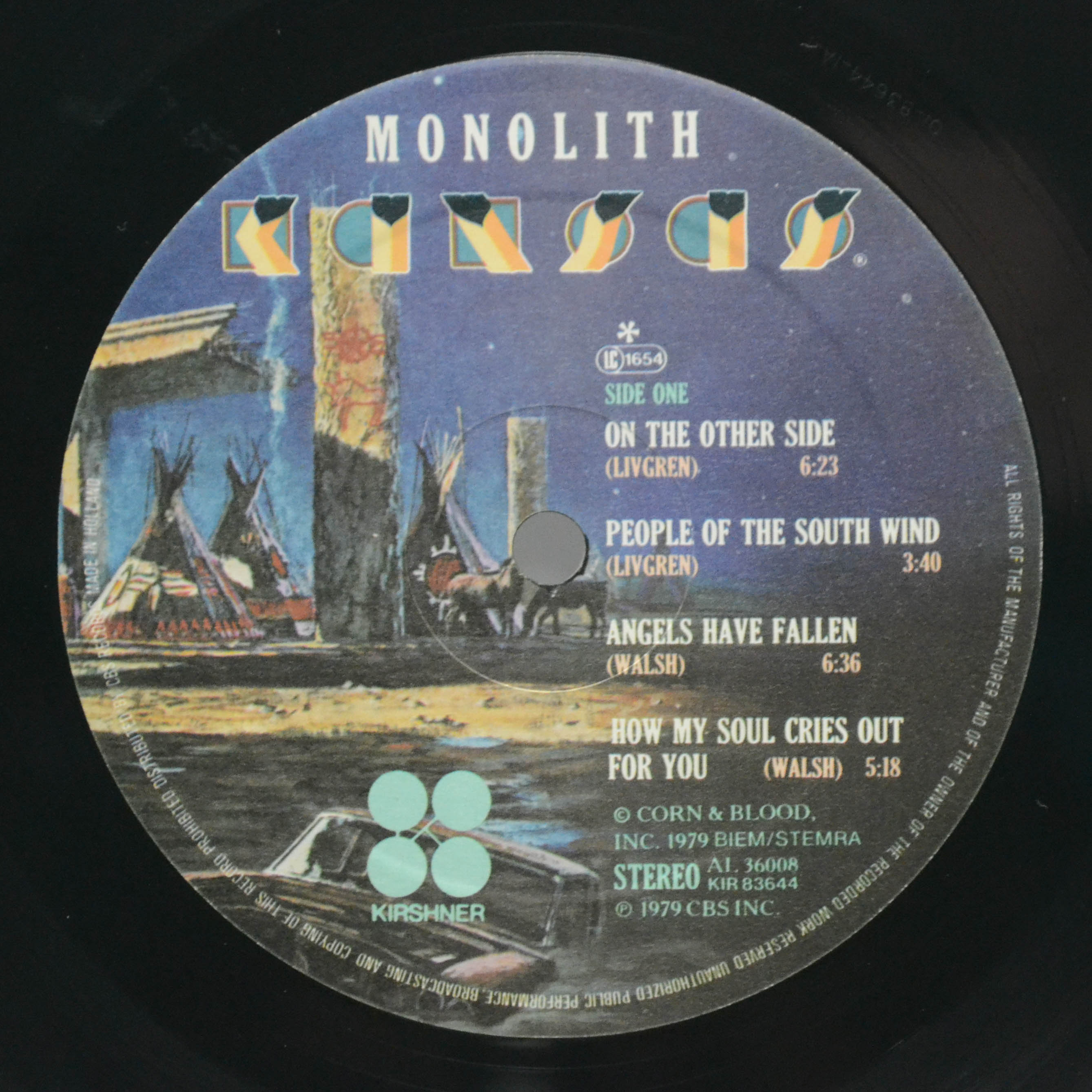 Kansas — Monolith, 1979