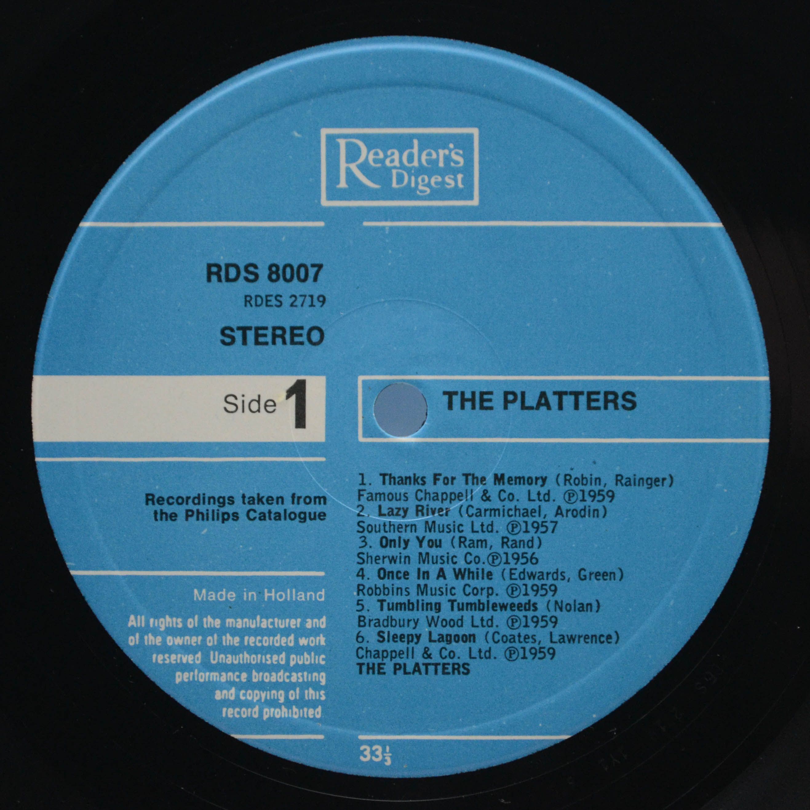 Platters — The Platters, 1976