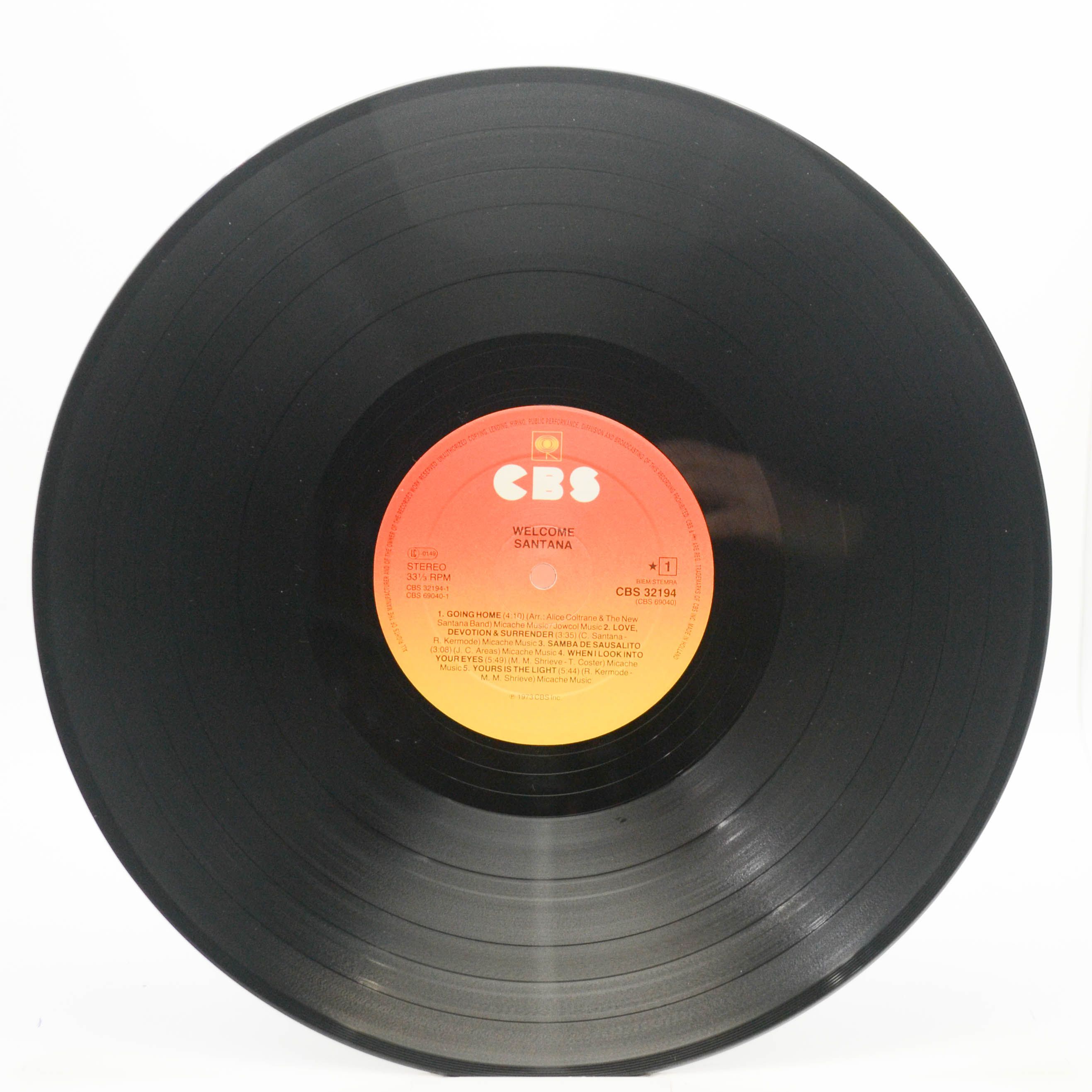 Santana — Welcome, 1983