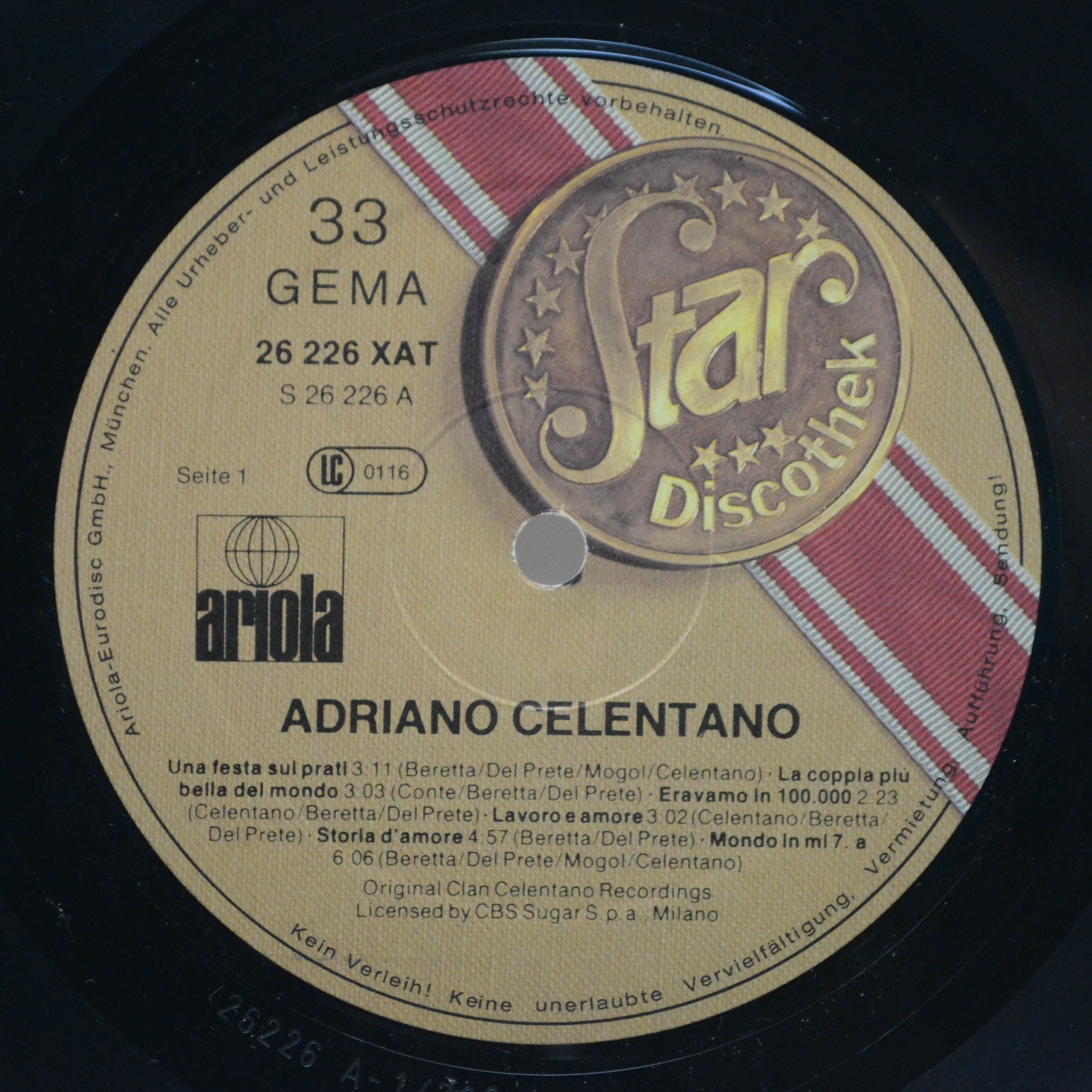 Adriano Celentano — Star Discothek, 1978