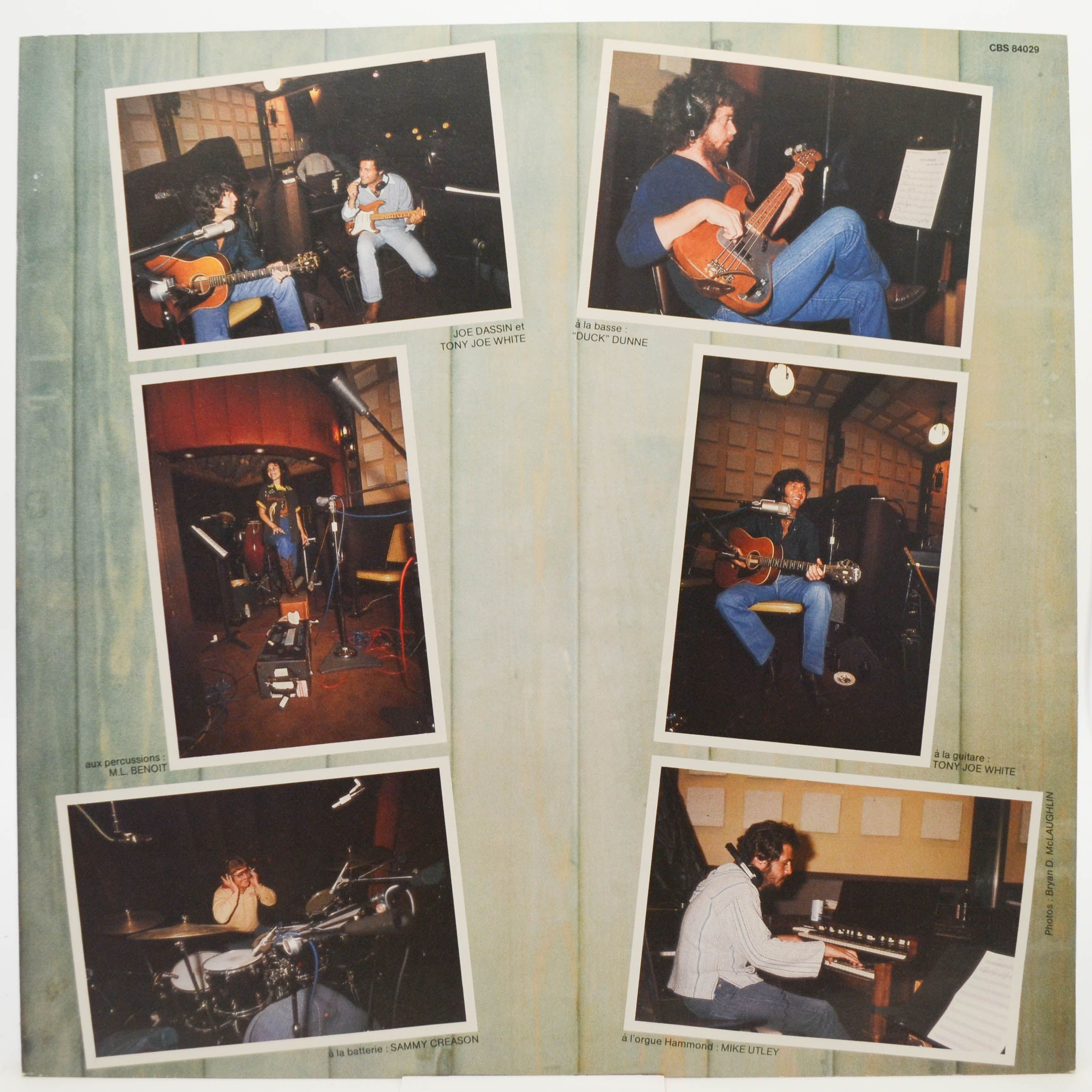 Joe Dassin — Blue Country (1-st, France), 1979