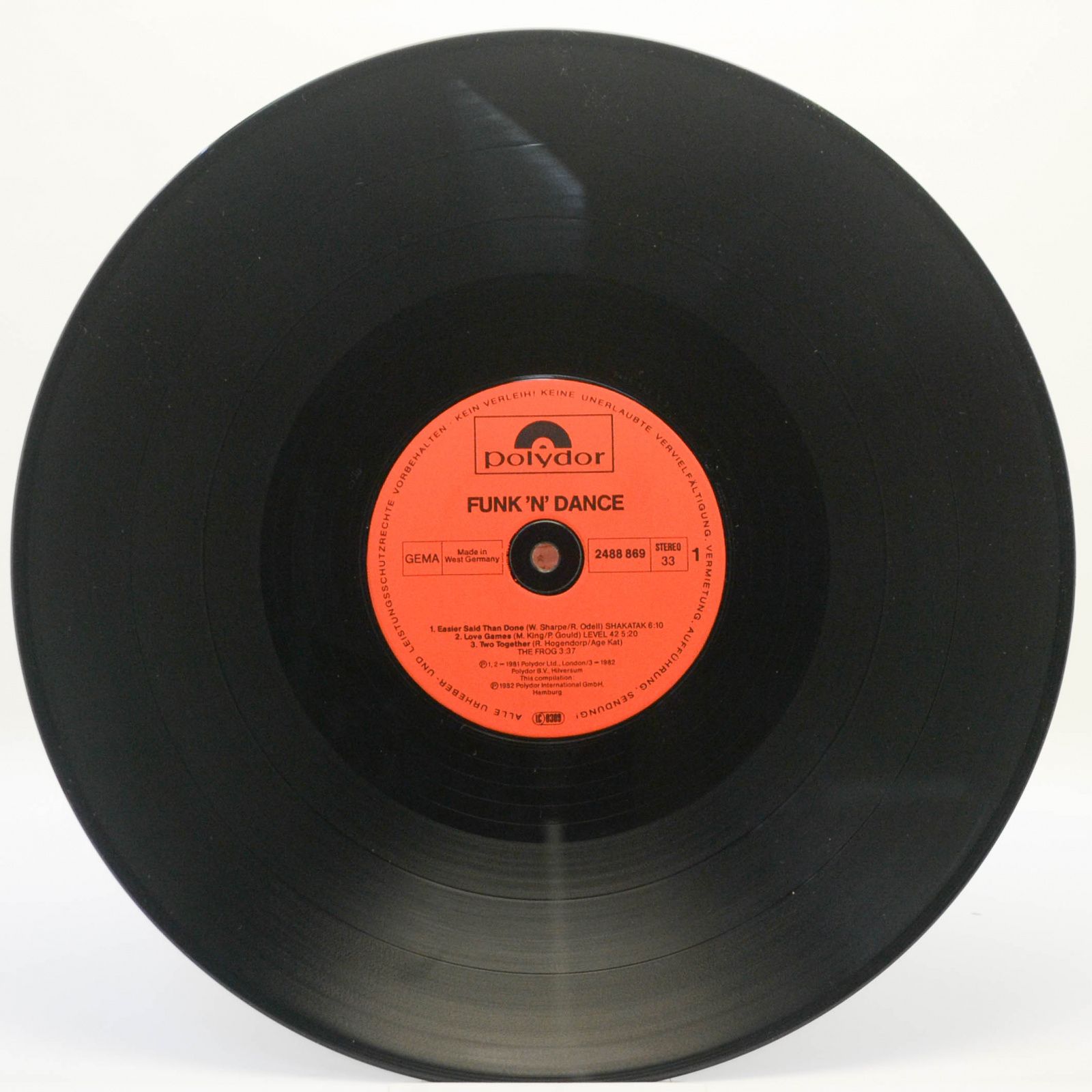 Various — Funk 'n' Dance, 1982