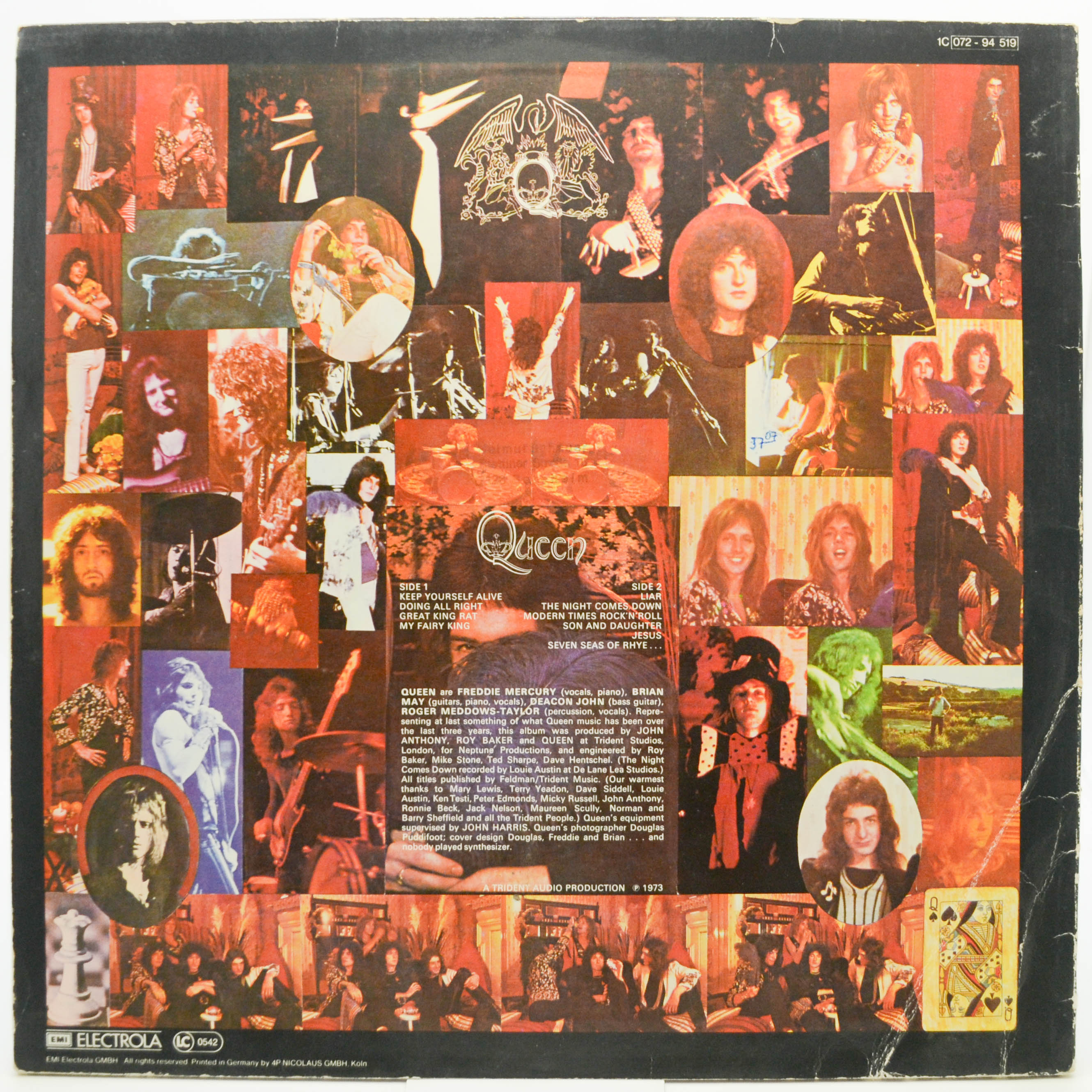 Queen — Queen, 1973