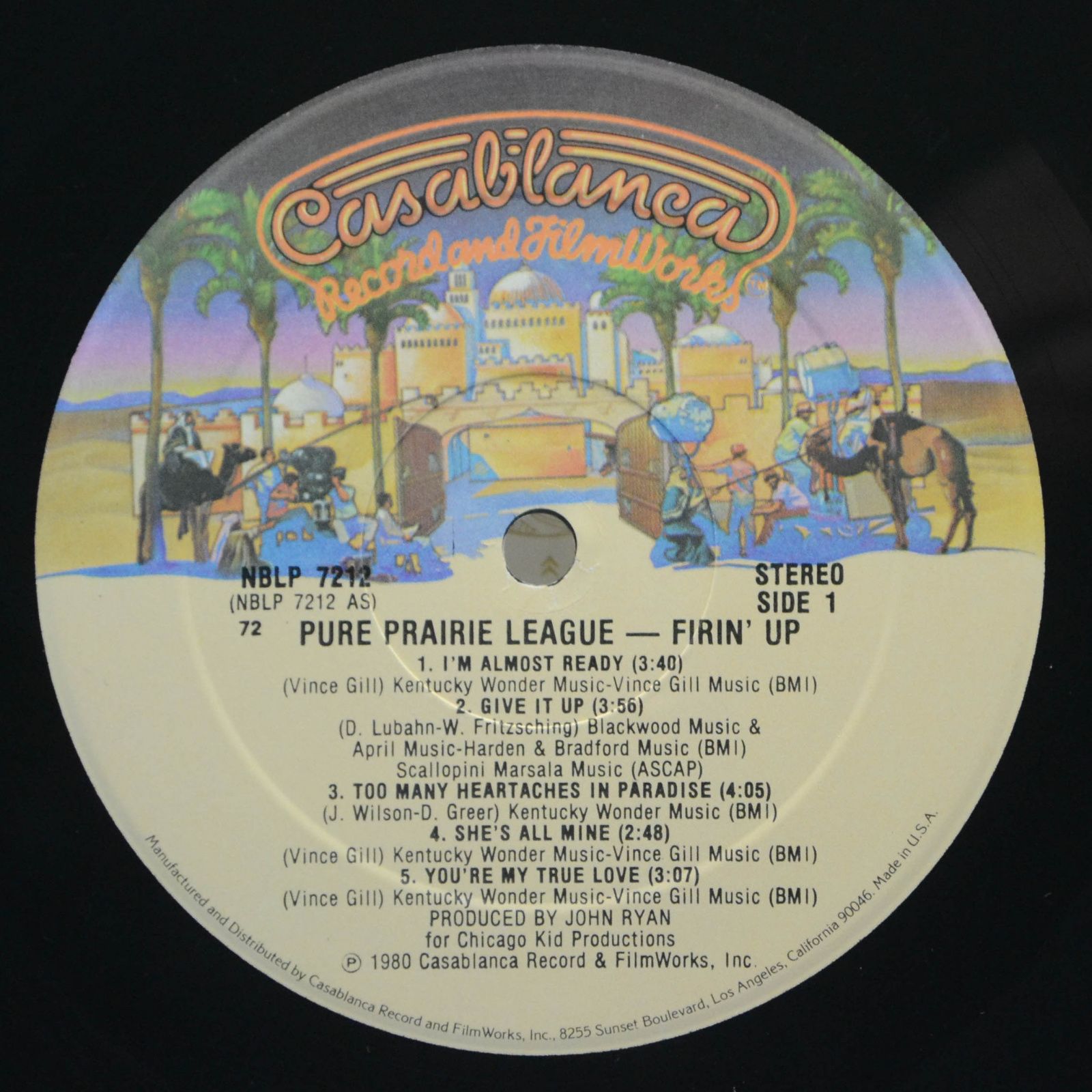 Pure Prairie League — Firin' Up, 1980
