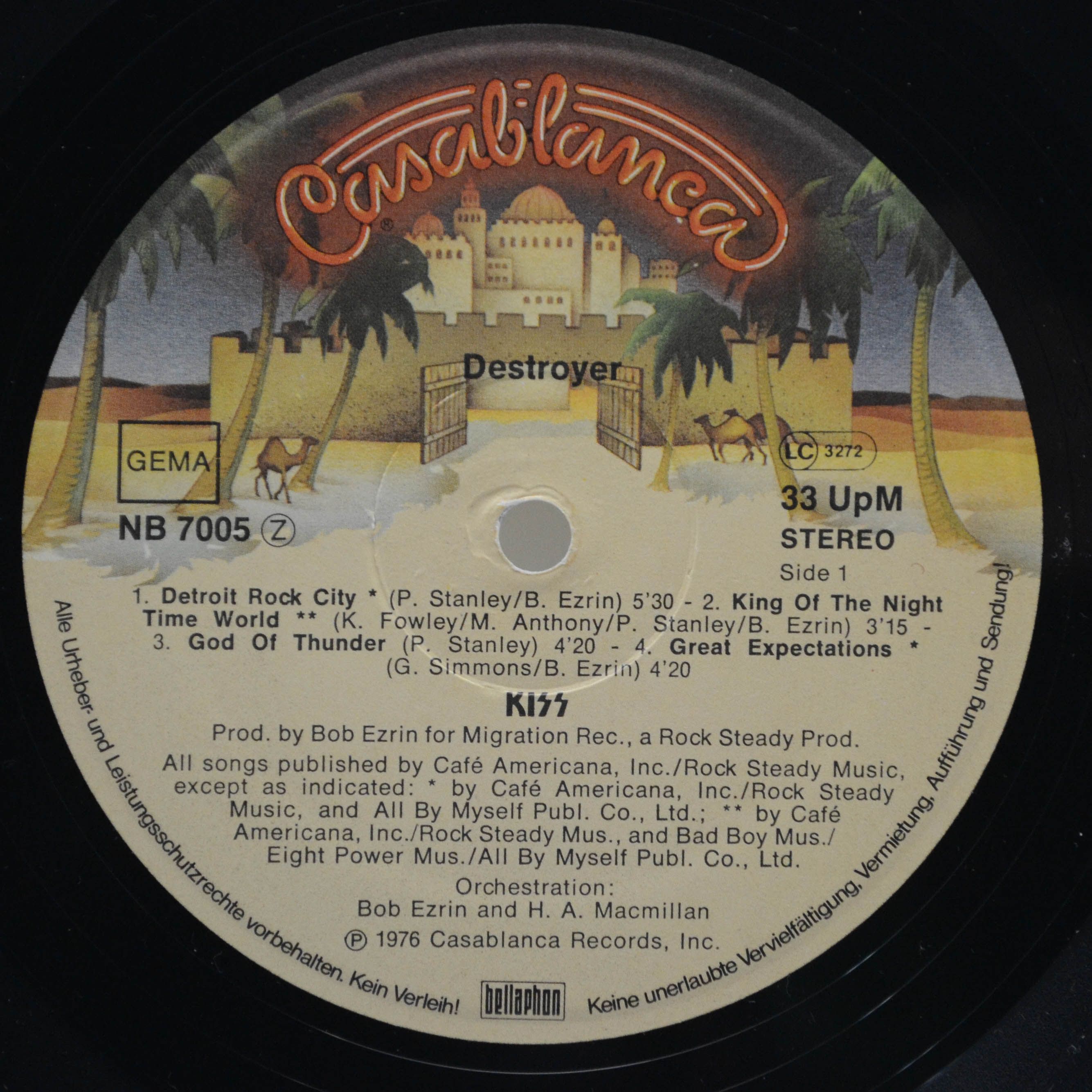 Kiss — Destroyer, 1976