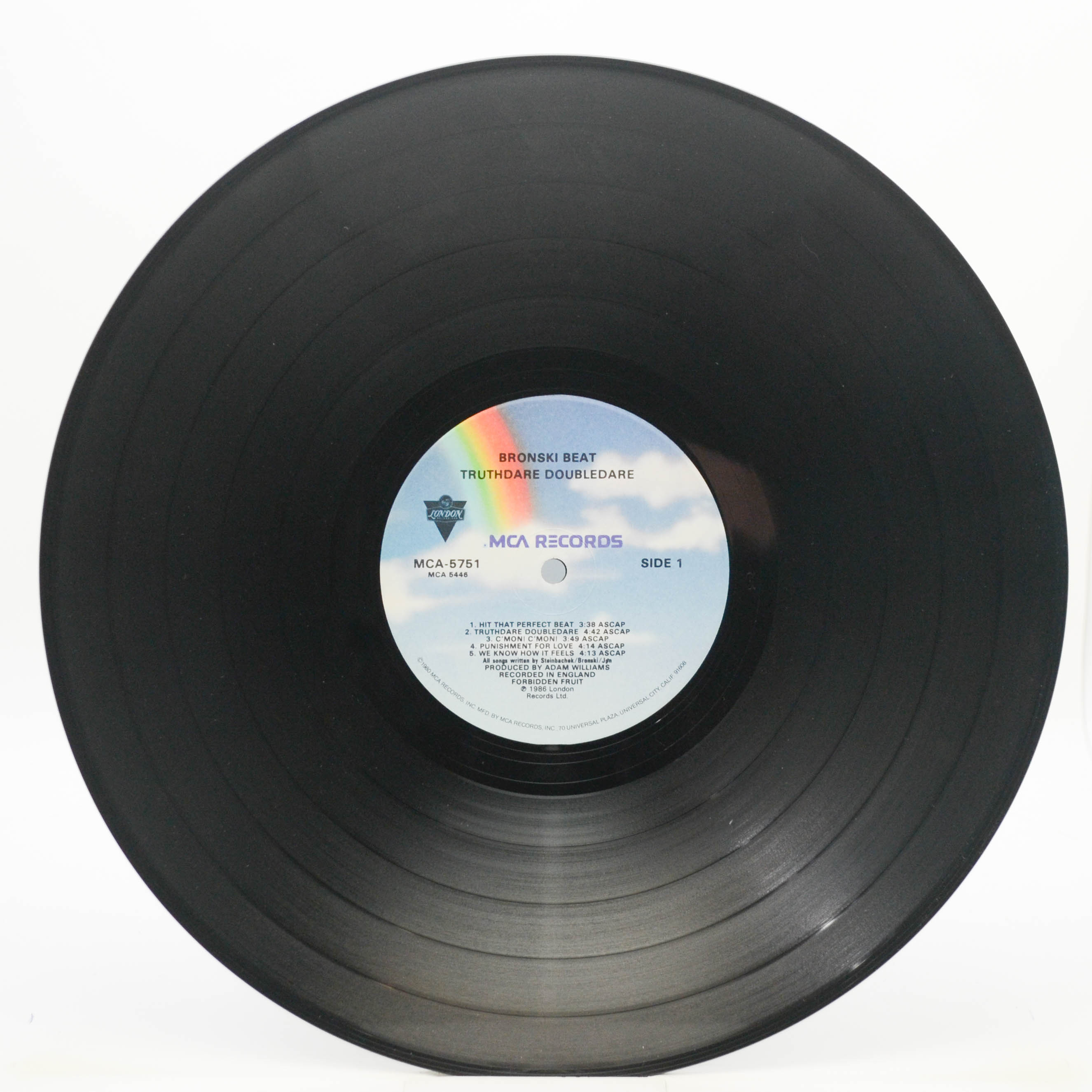 Bronski Beat — Truthdare Doubledare (USA), 1986