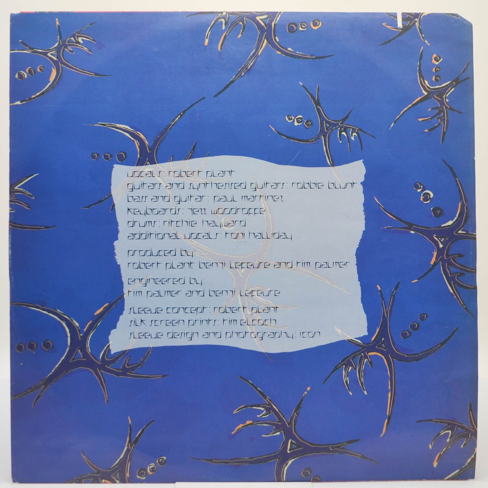 Robert Plant — Shaken 'N' Stirred (USA), 1985