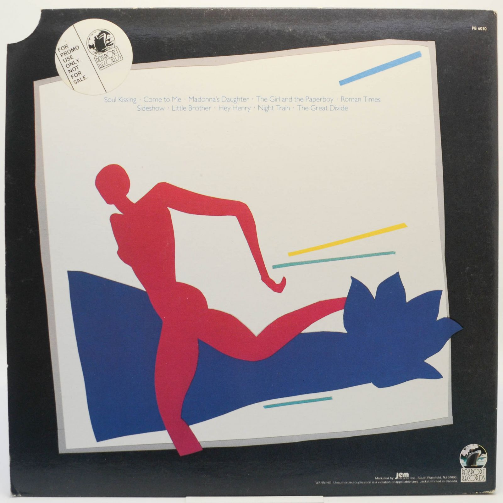 David Knopfler — Release (USA), 1983