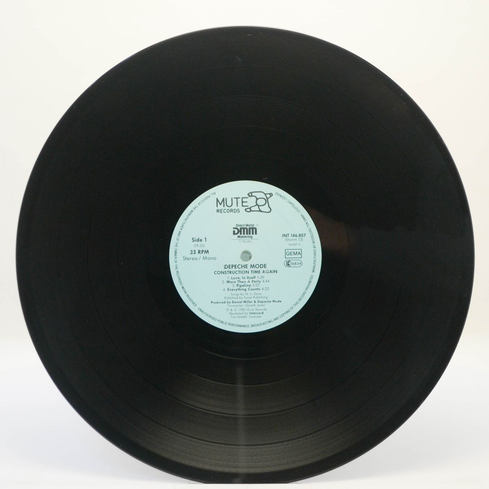 Depeche Mode — Construction Time Again, 1983