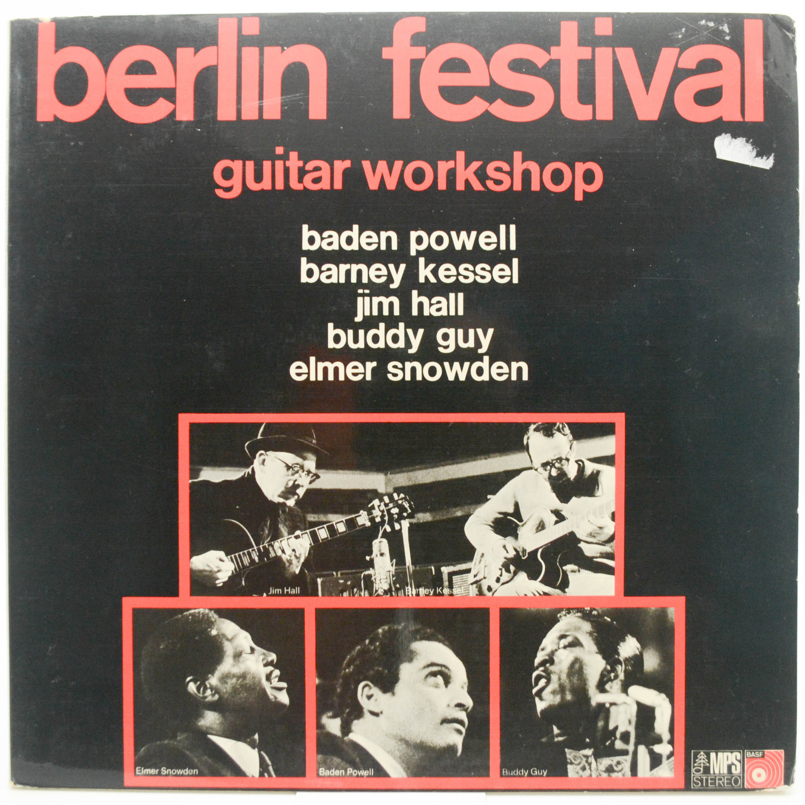 Various — Berlin Festival Guitar Workshop, 1968