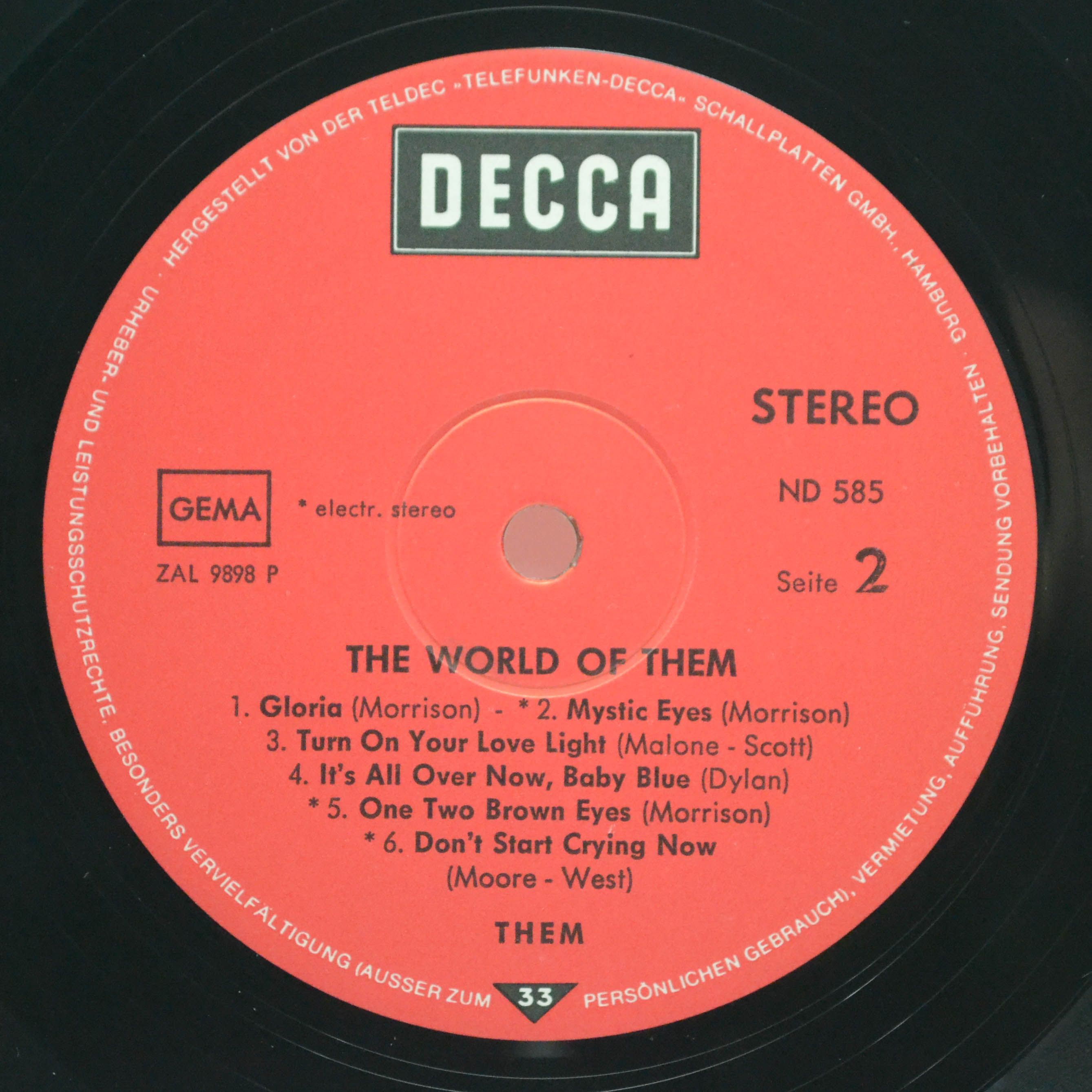 Them — The World Of Them, 1970
