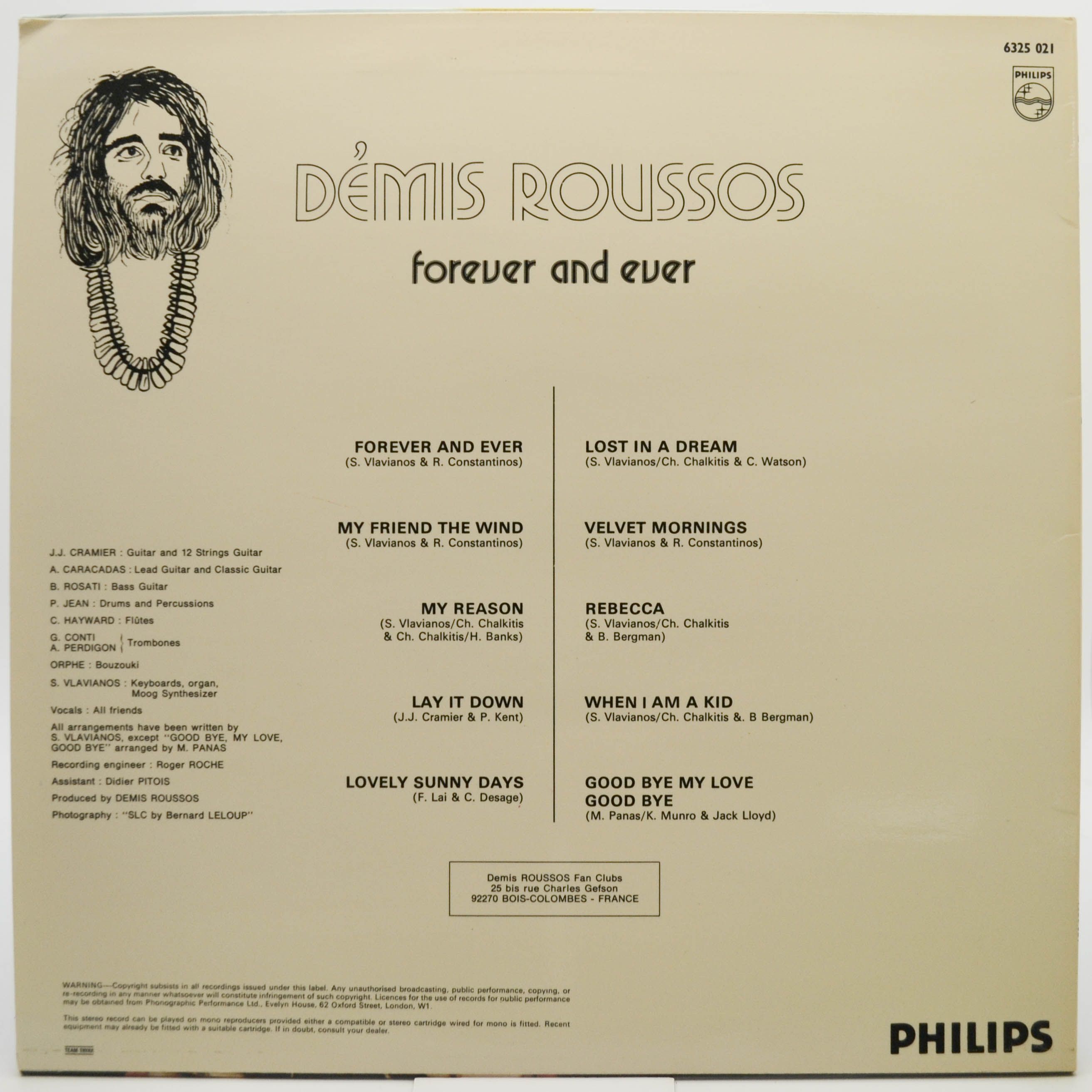 Démis Roussos — Forever And Ever, 1974