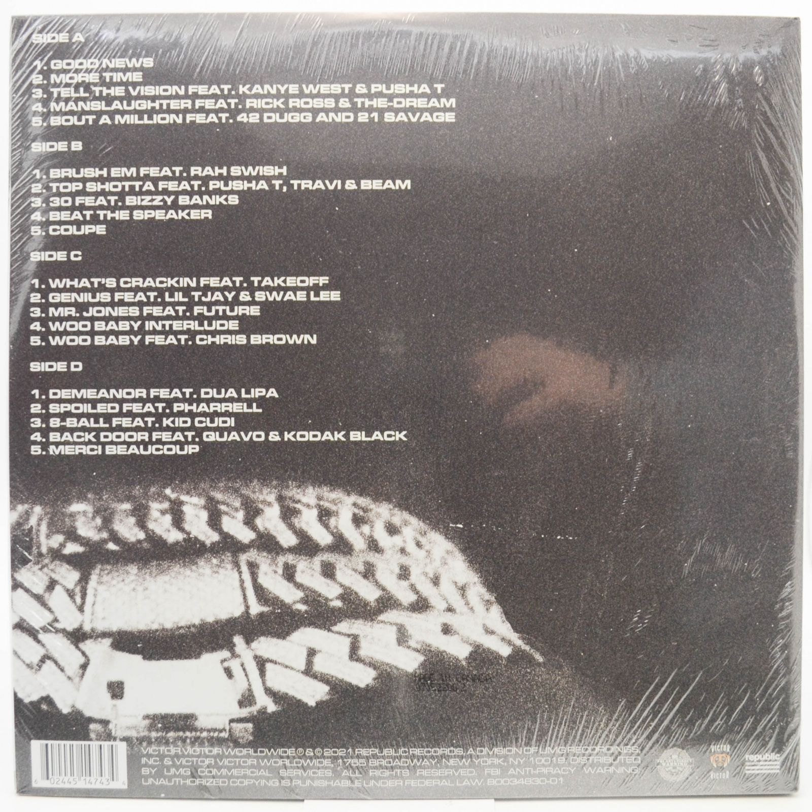 Pop Smoke — Faith (2LP, USA), 2022