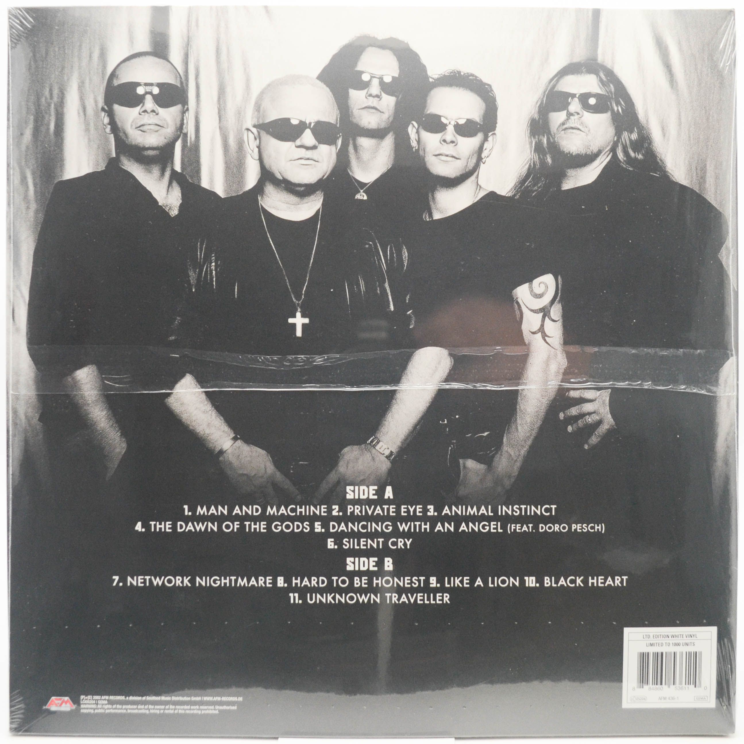 U.D.O. — Man And Machine, 2002