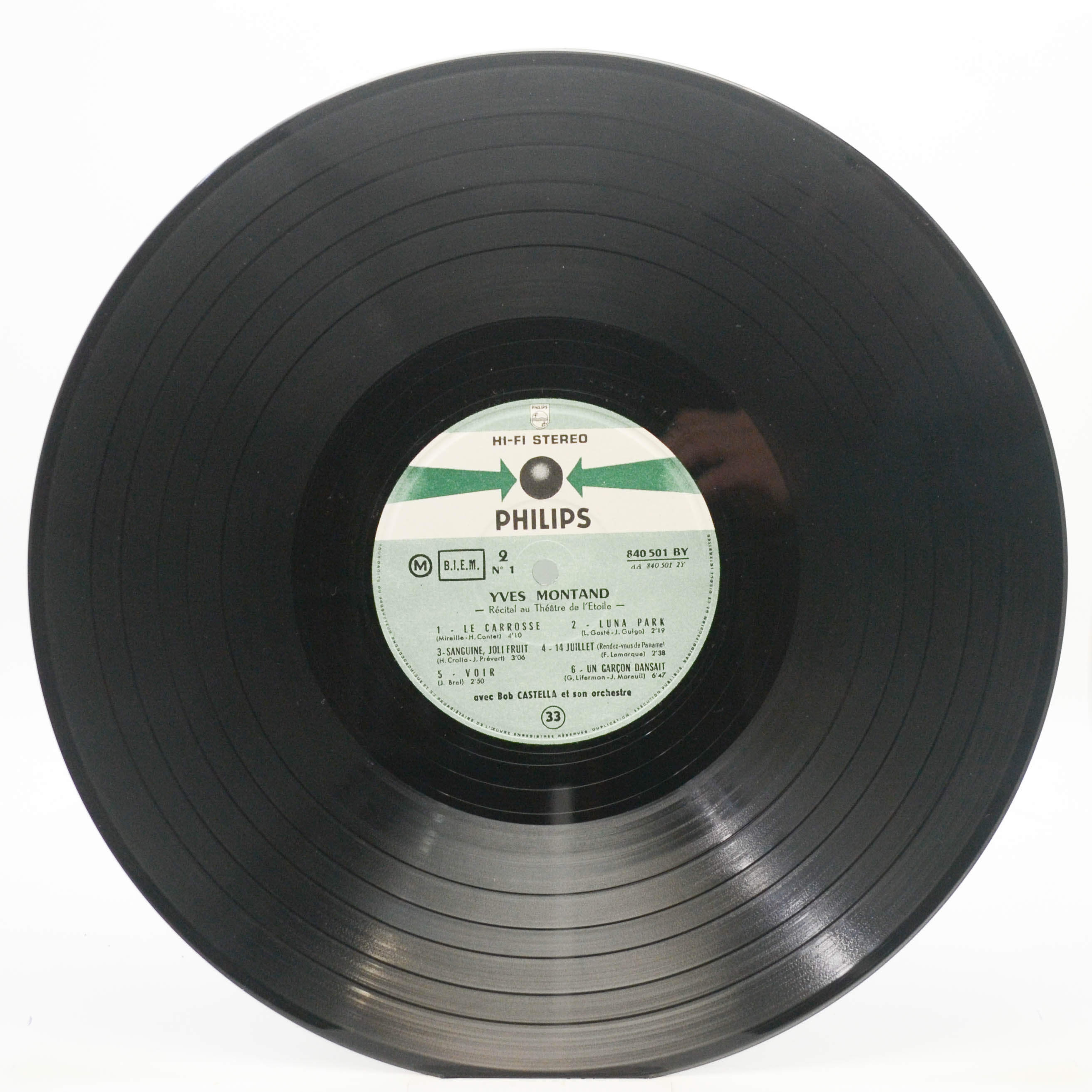 Yves Montand — Récital - 1, 1958