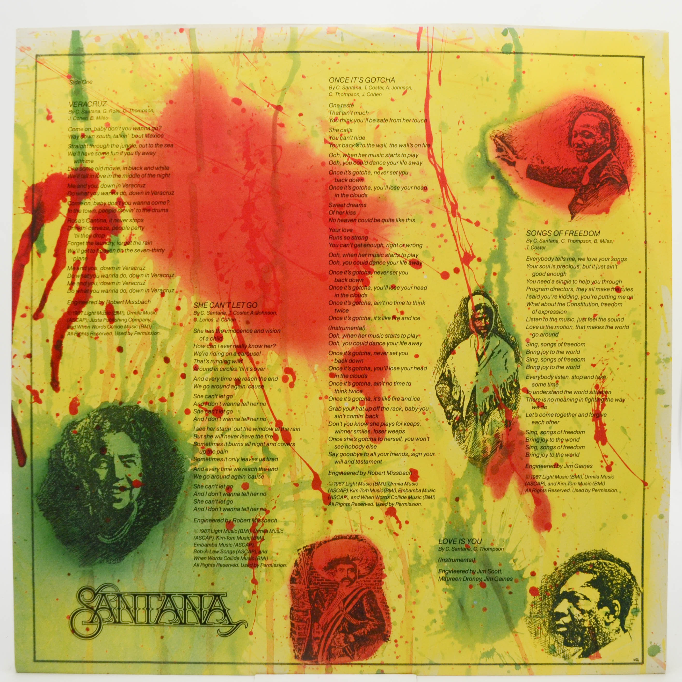 Santana — Freedom, 1987